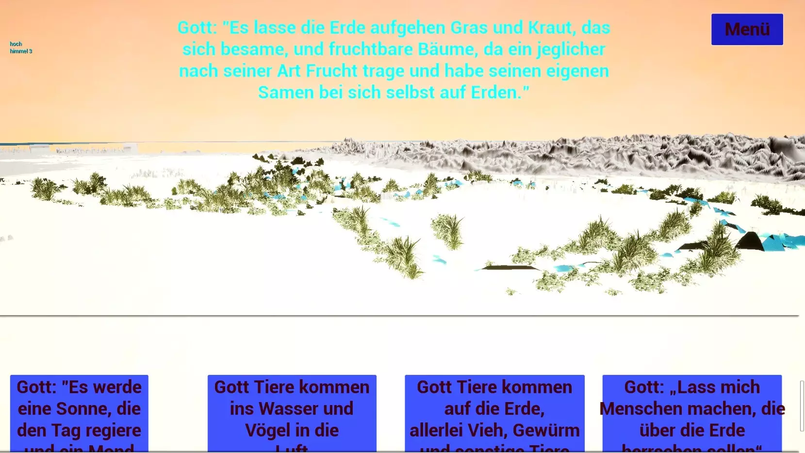 BibleGames – Erstes Buch Mose – Teil 1