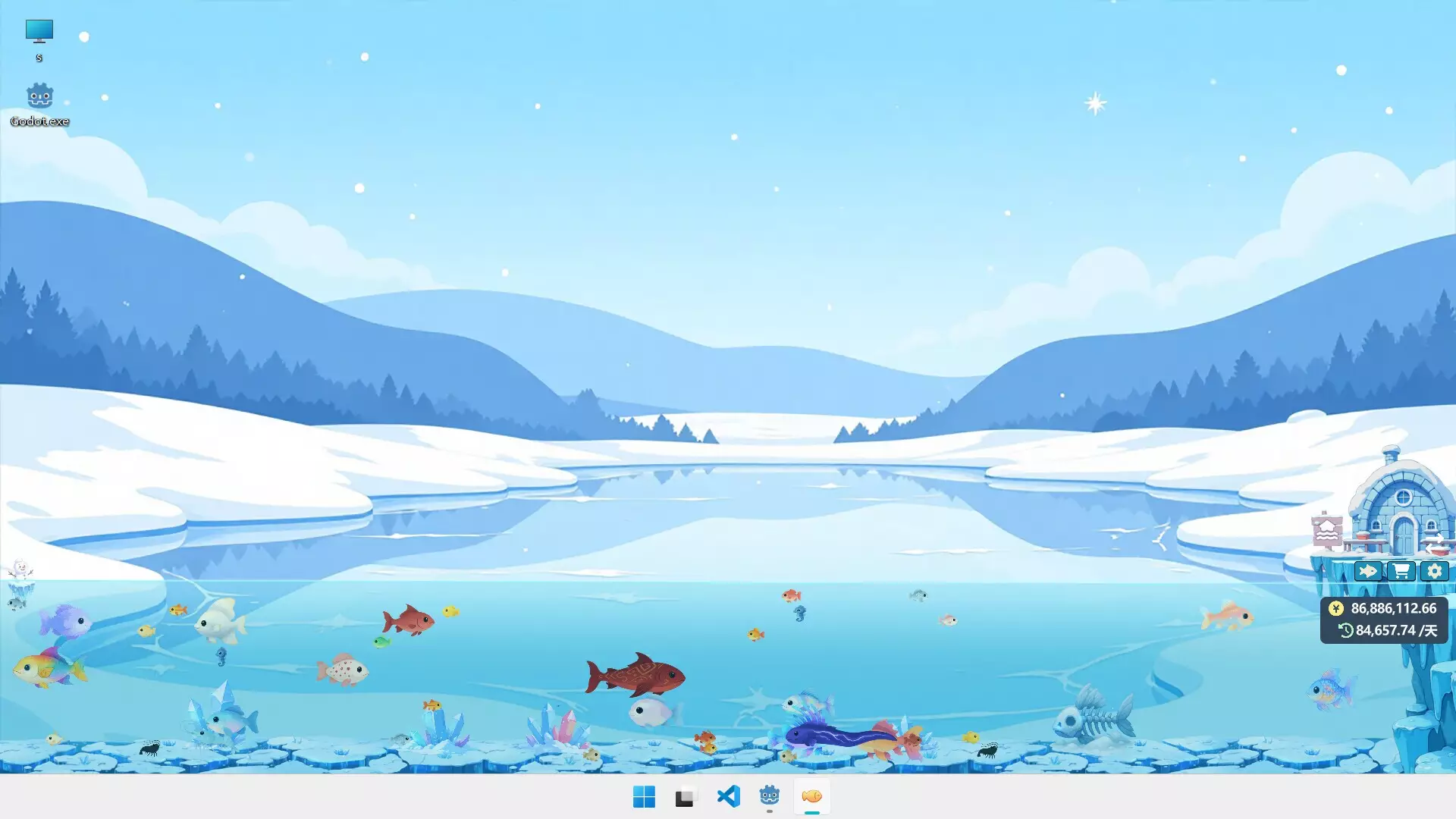 Milo’s Tiny Fish Pond