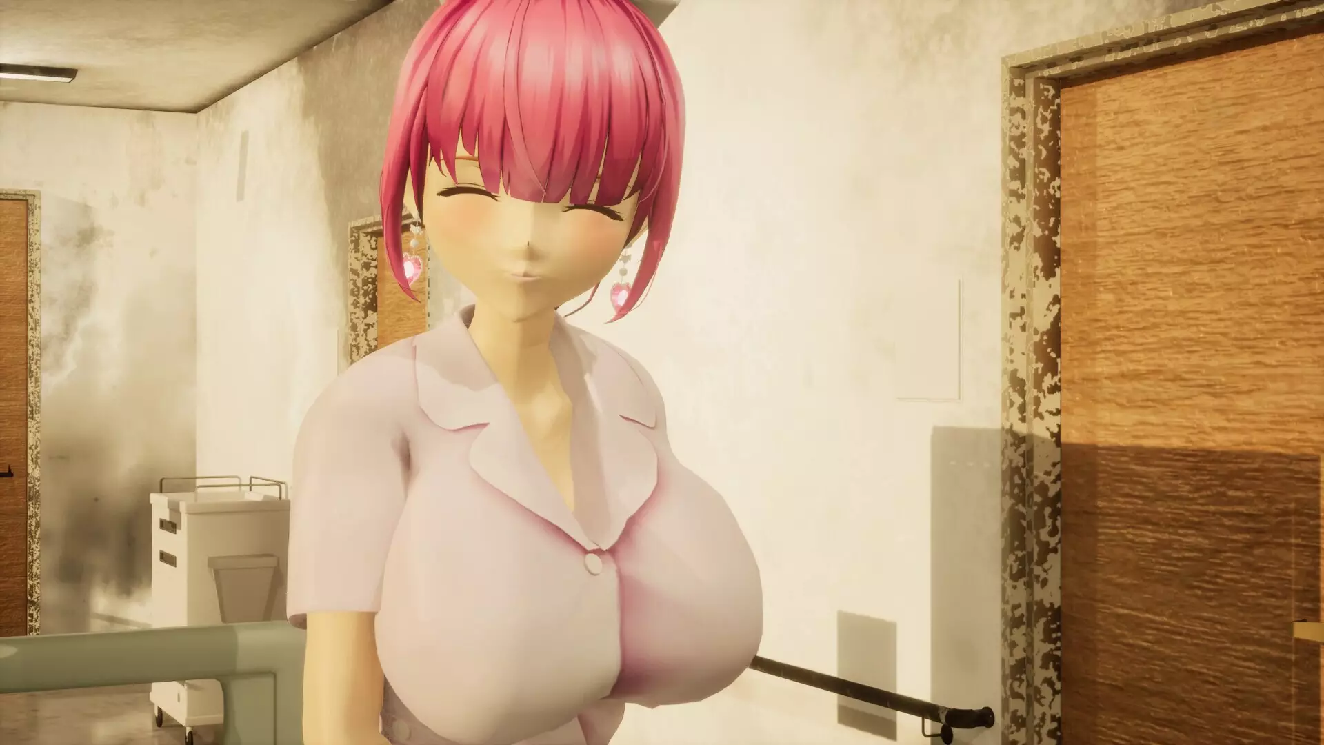 -Ejaculation Treatment by Nurse Luna with her Bursting Tits, in a Sexual Treatment Ward! ～3DCG Animation Animation～-游戏截图-好玩游戏库