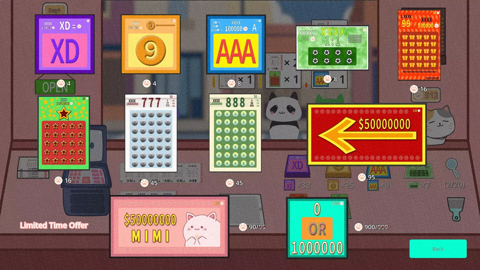 -Cat Lottery Shop-游戏截图-好玩游戏库