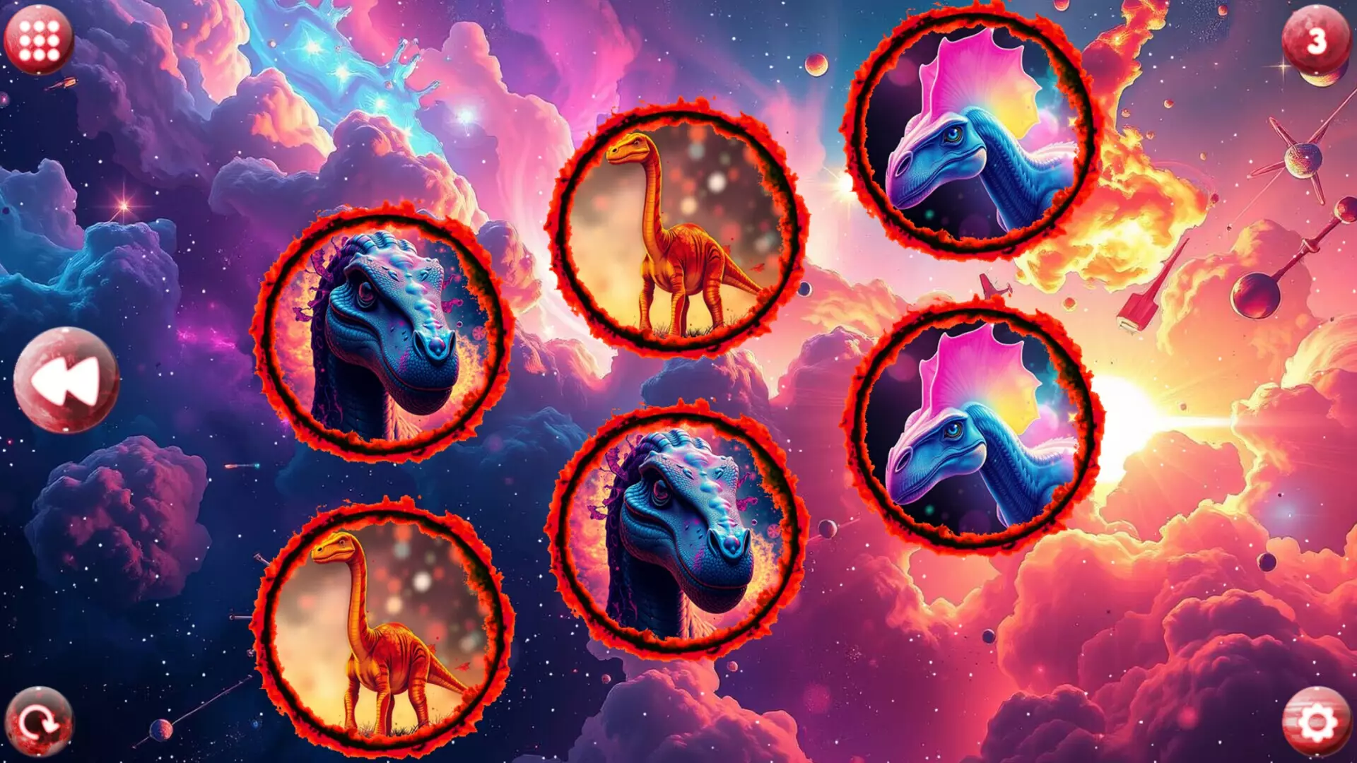 -Space Memory: Dinosaurs-游戏截图-好玩游戏库