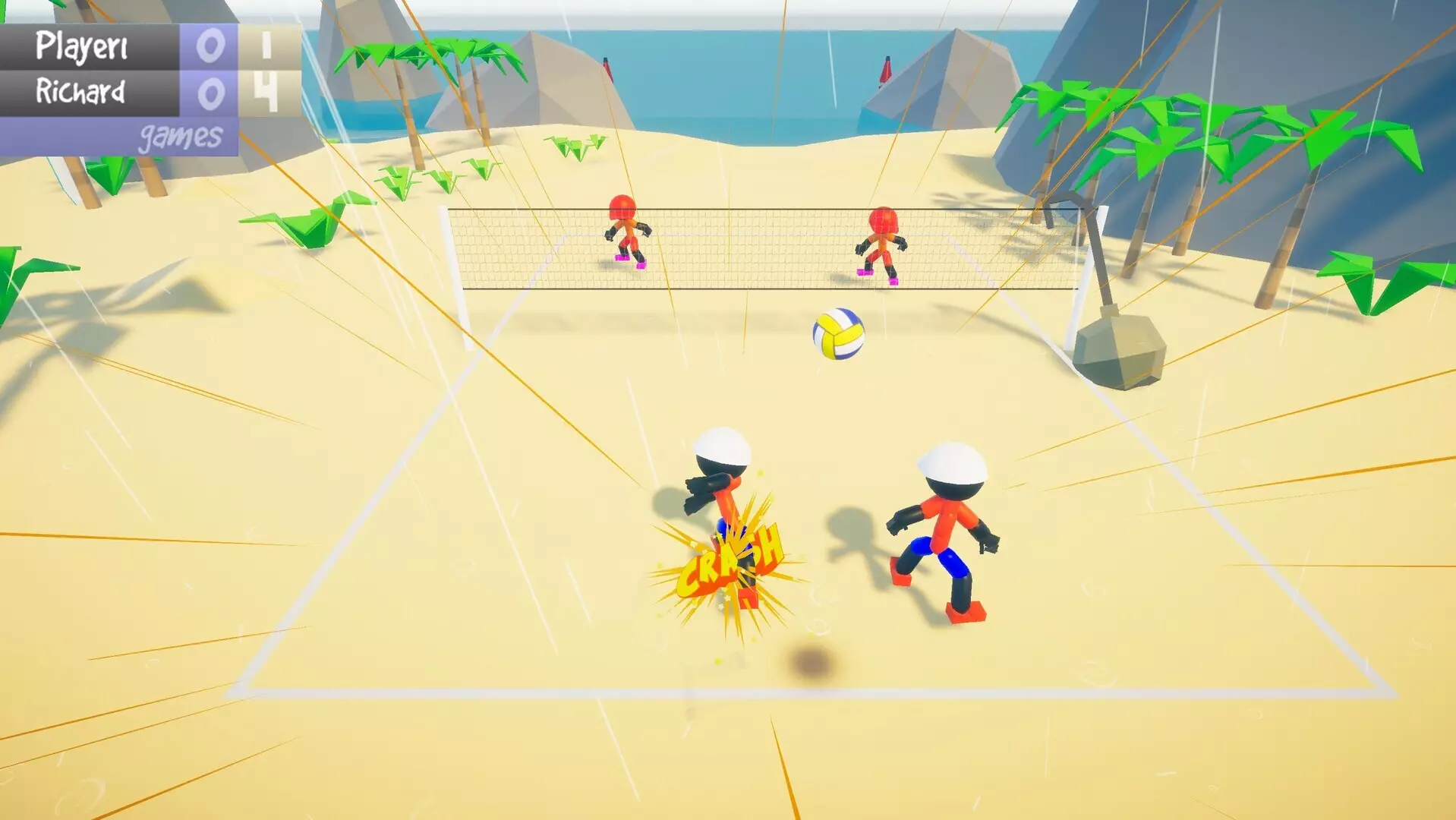 Stickman Beach Volleyball DELUXE