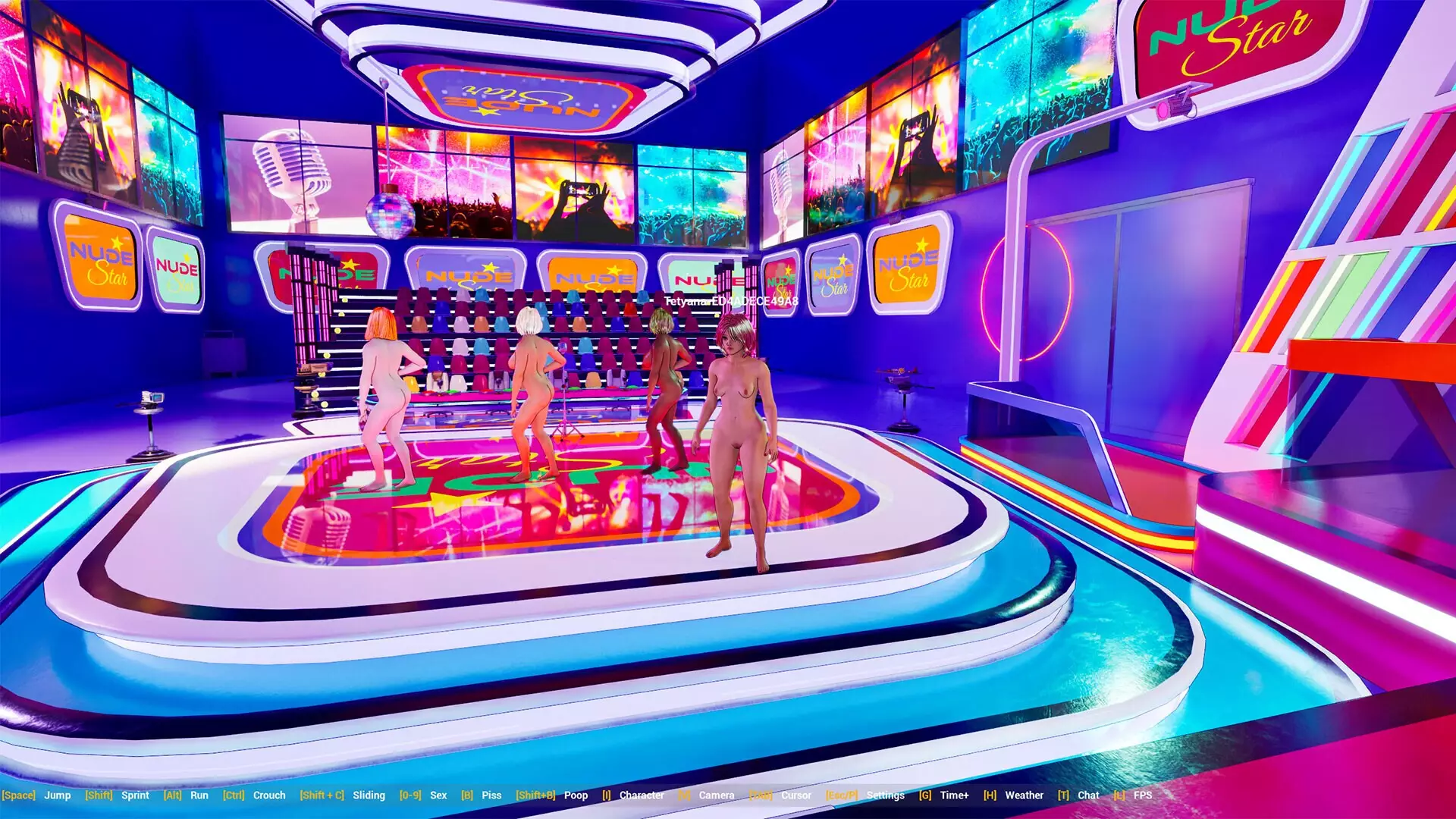 -Nude Star: Kawaii Strip Show — Backstage Secrets Revealed-游戏截图-好玩游戏库