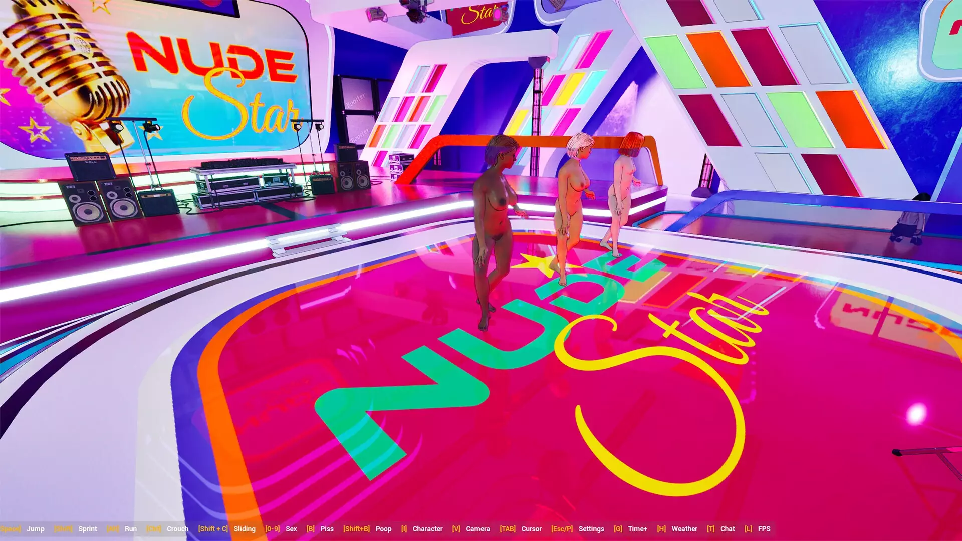 -Nude Star: Kawaii Strip Show — Backstage Secrets Revealed-游戏截图-好玩游戏库