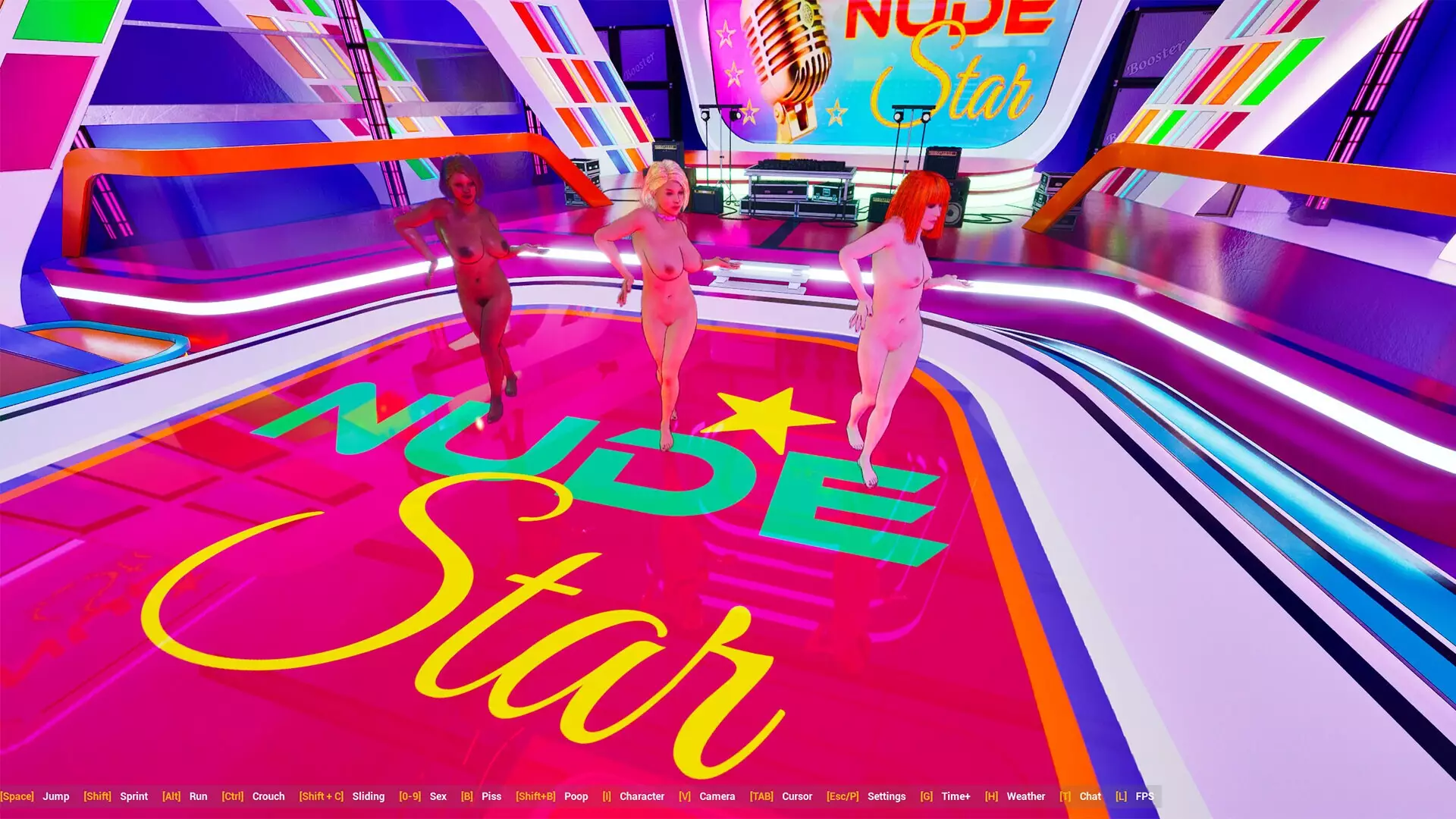 -Nude Star: Kawaii Strip Show — Backstage Secrets Revealed-游戏截图-好玩游戏库