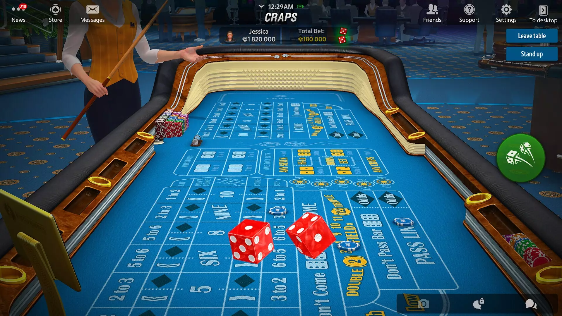 Vegas Craps by Pokerist
