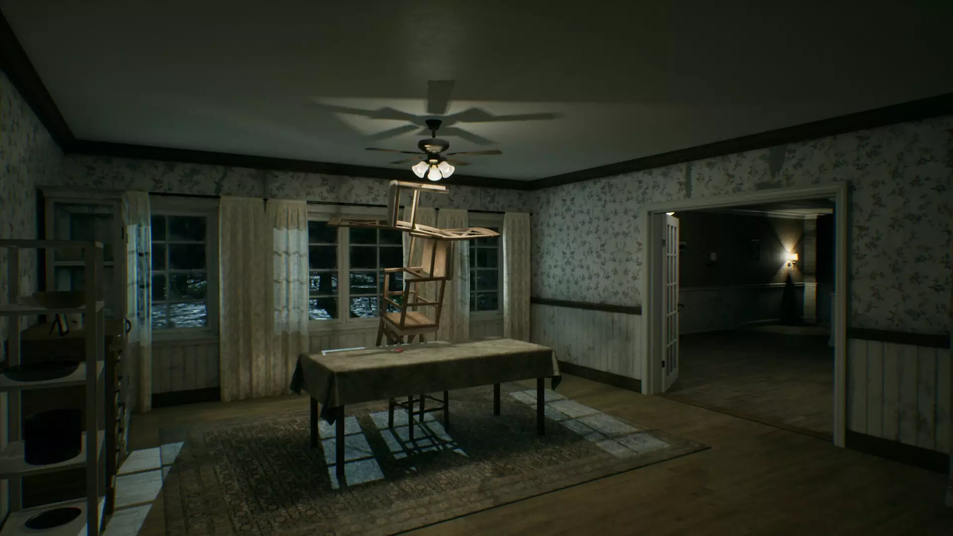 I found myself in a strange house and I’m scared