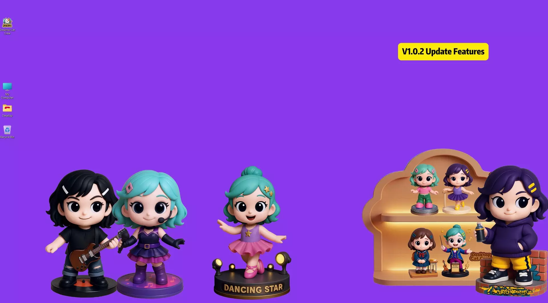 -Desktop Cat Crew-游戏截图-好玩游戏库