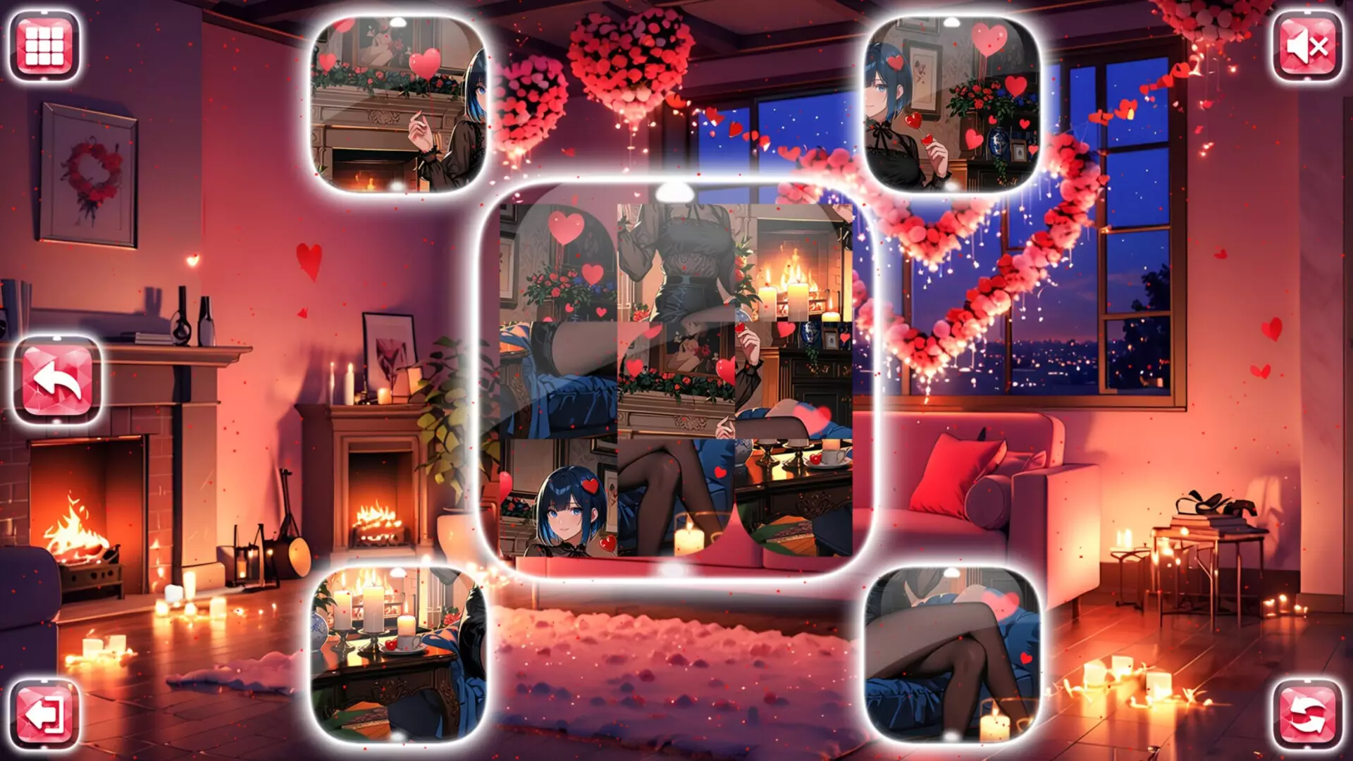 -Lovely Anime Puzzle: Valentine-游戏截图-好玩游戏库