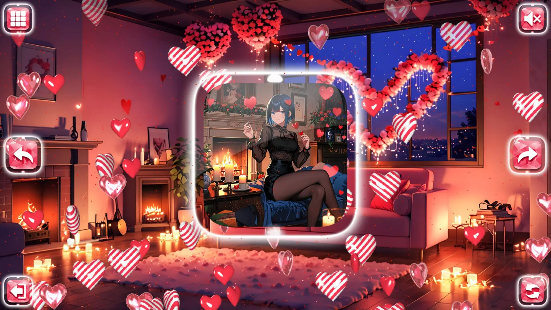 -Lovely Anime Puzzle: Valentine-游戏截图-好玩游戏库