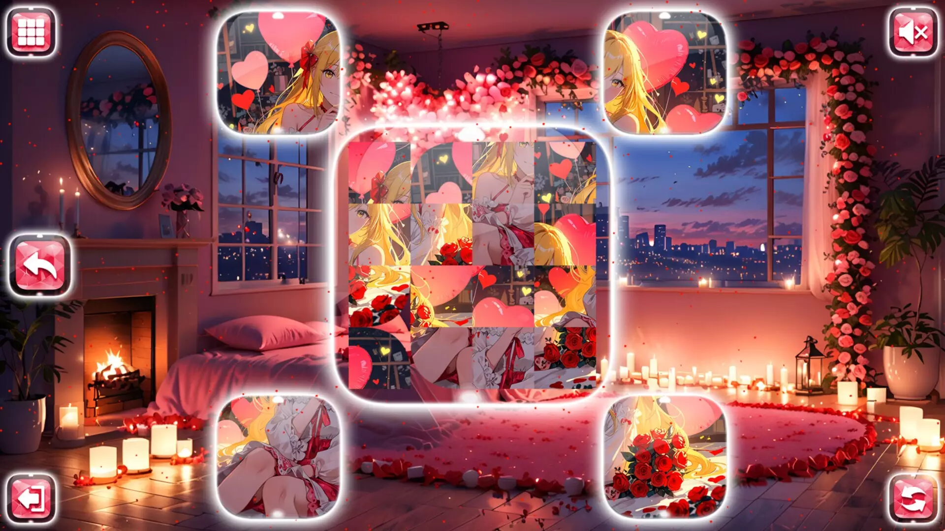 -Lovely Anime Puzzle: Valentine-游戏截图-好玩游戏库