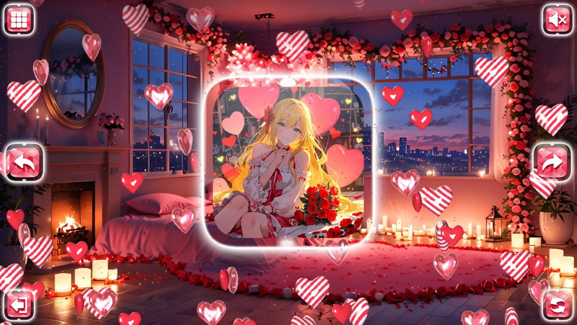 -Lovely Anime Puzzle: Valentine-游戏截图-好玩游戏库