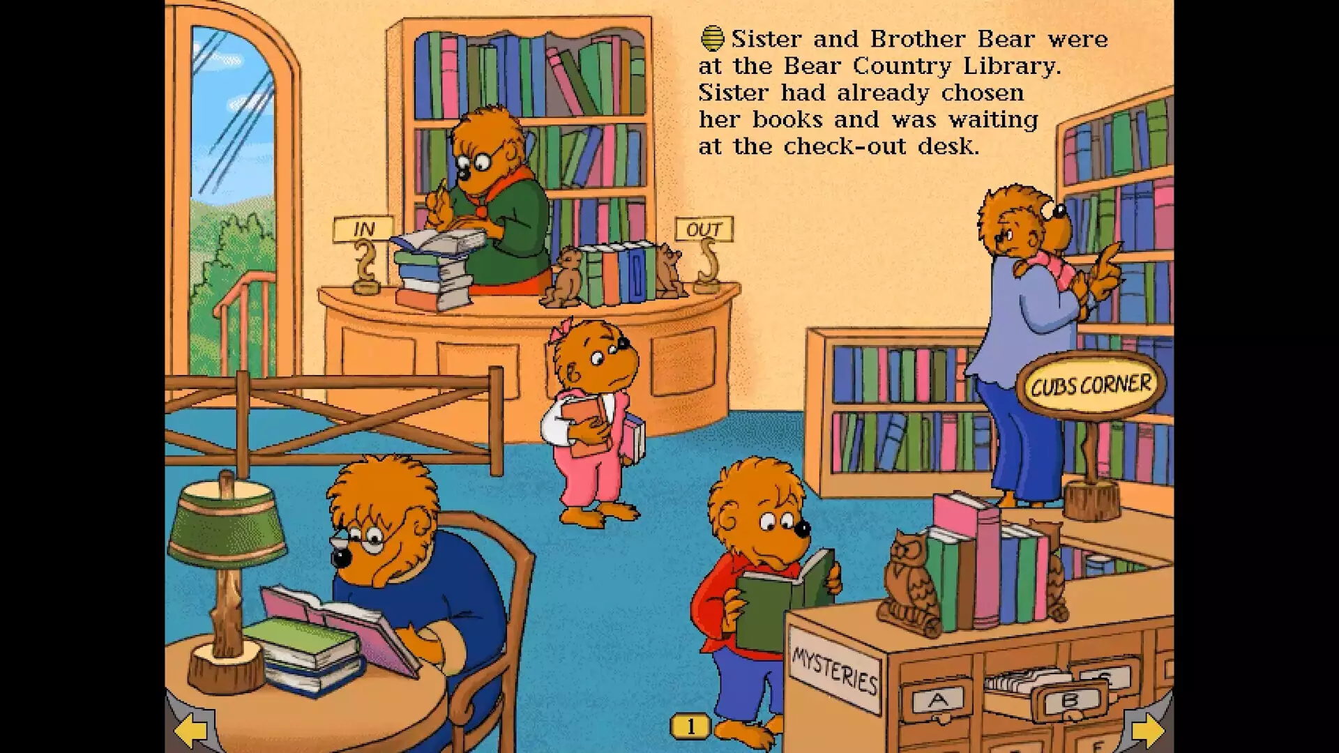 -The Berenstain Bears In the Dark-游戏截图-好玩游戏库