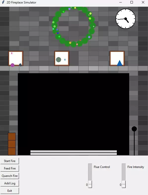 -2D Desktop Fireplace-游戏截图-好玩游戏库