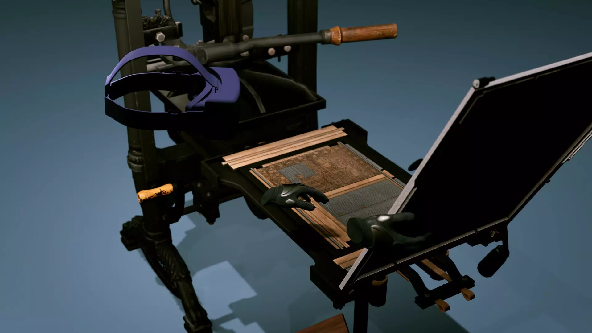 -19th-century Printing Press Experience VR-游戏截图-好玩游戏库