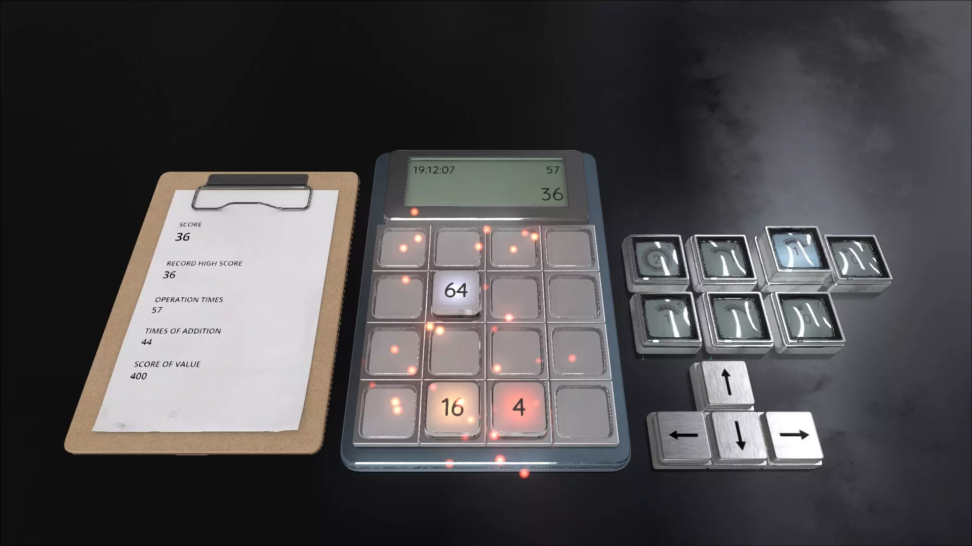 -Stainless Steel 2048-游戏截图-好玩游戏库