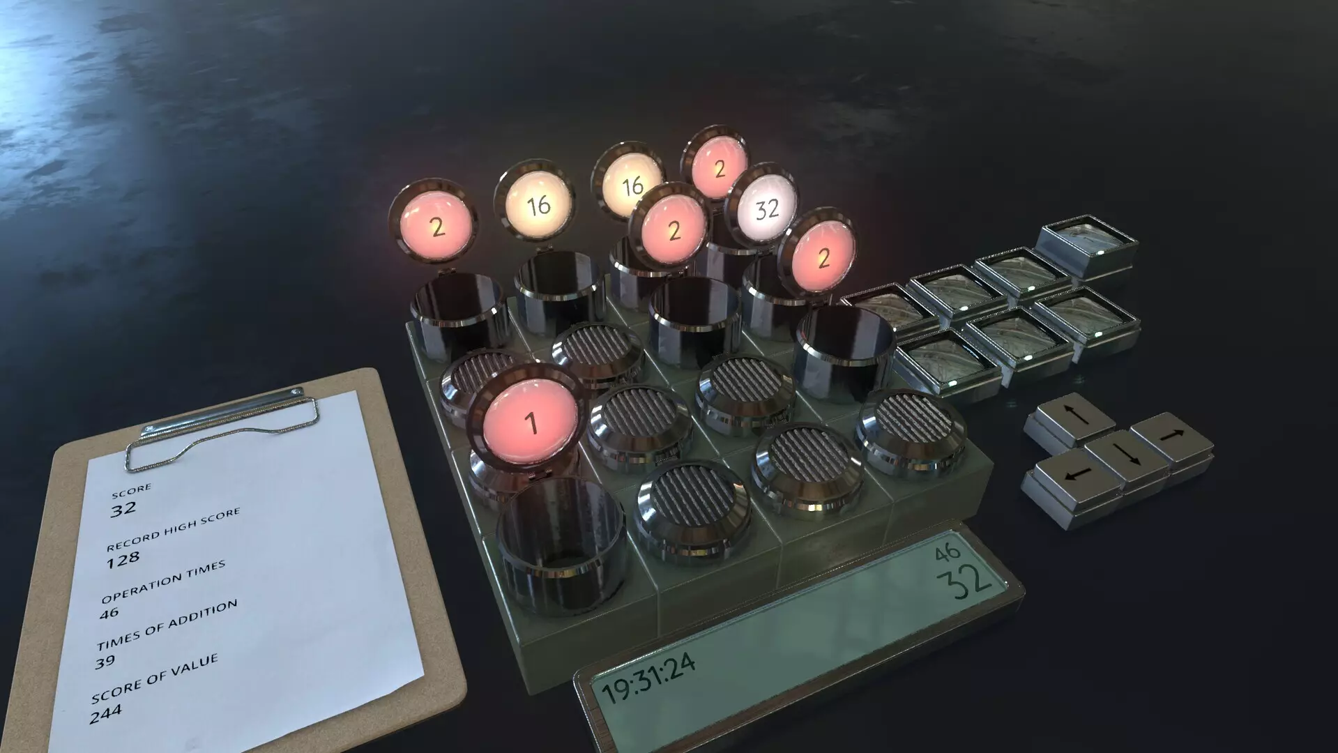 -Stainless Steel 2048-游戏截图-好玩游戏库