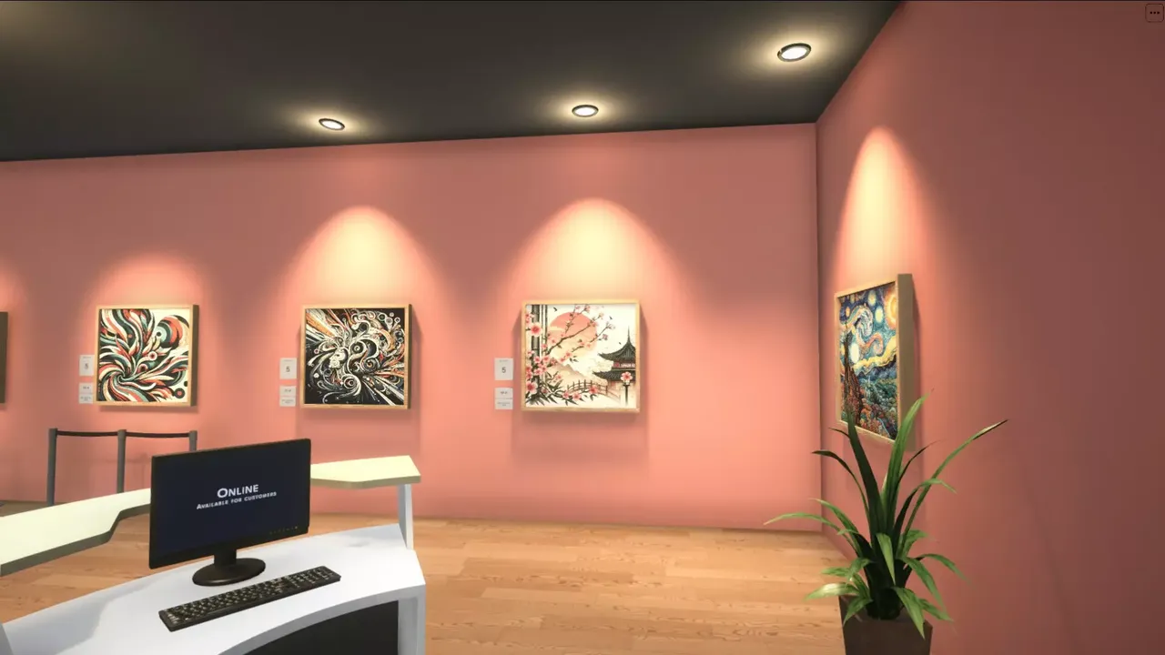 -Art Shop Simulator-游戏截图-好玩游戏库