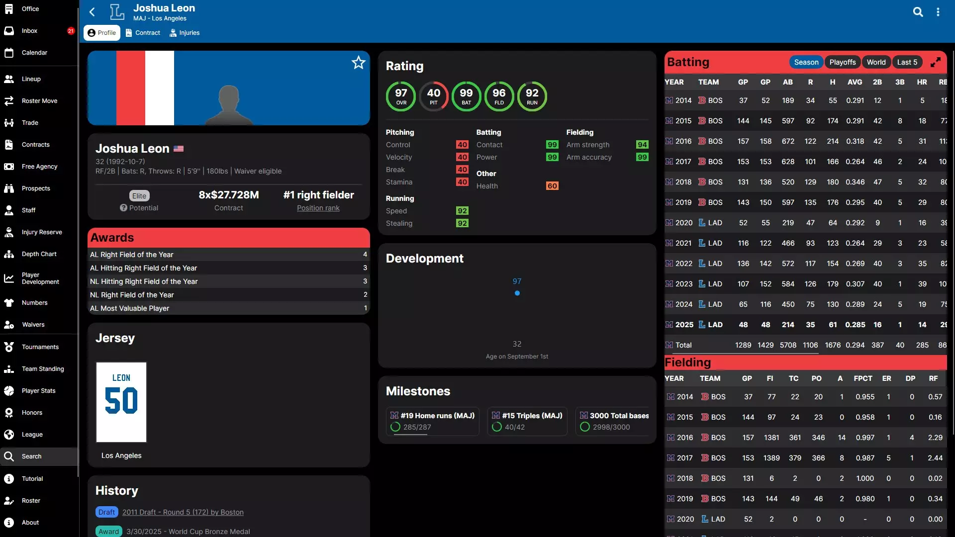 -Baseball Legacy Manager 25-游戏截图-好玩游戏库