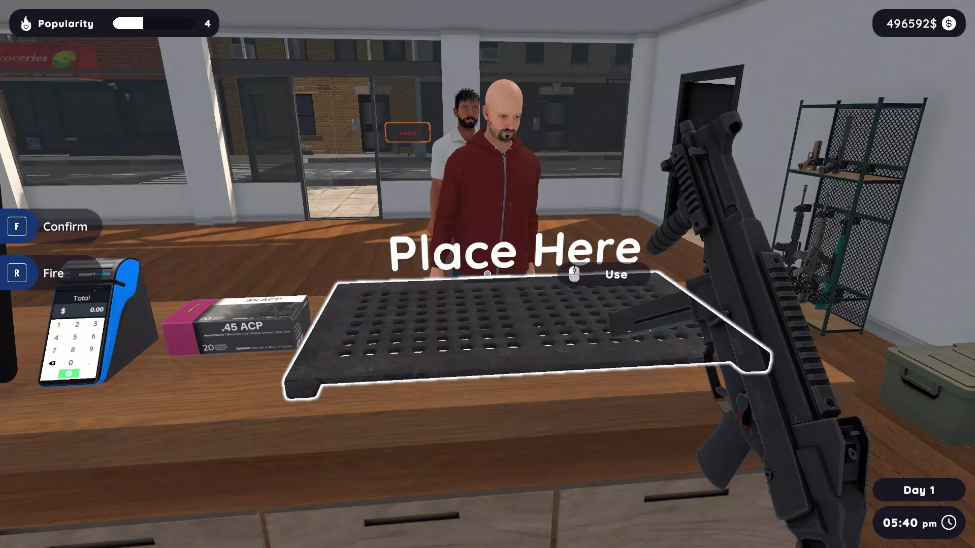 Shooting Range Simulator: Prologue