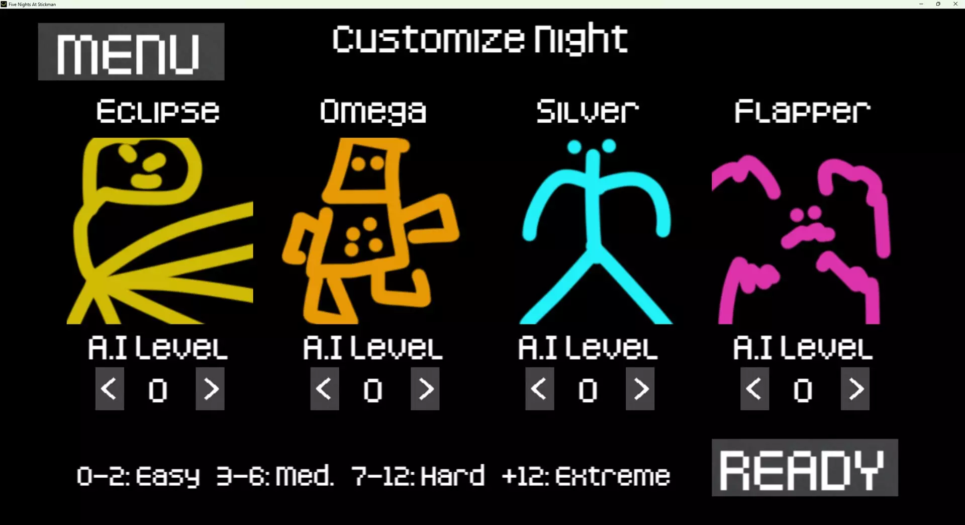 -Five Nights At Stickman-游戏截图-好玩游戏库