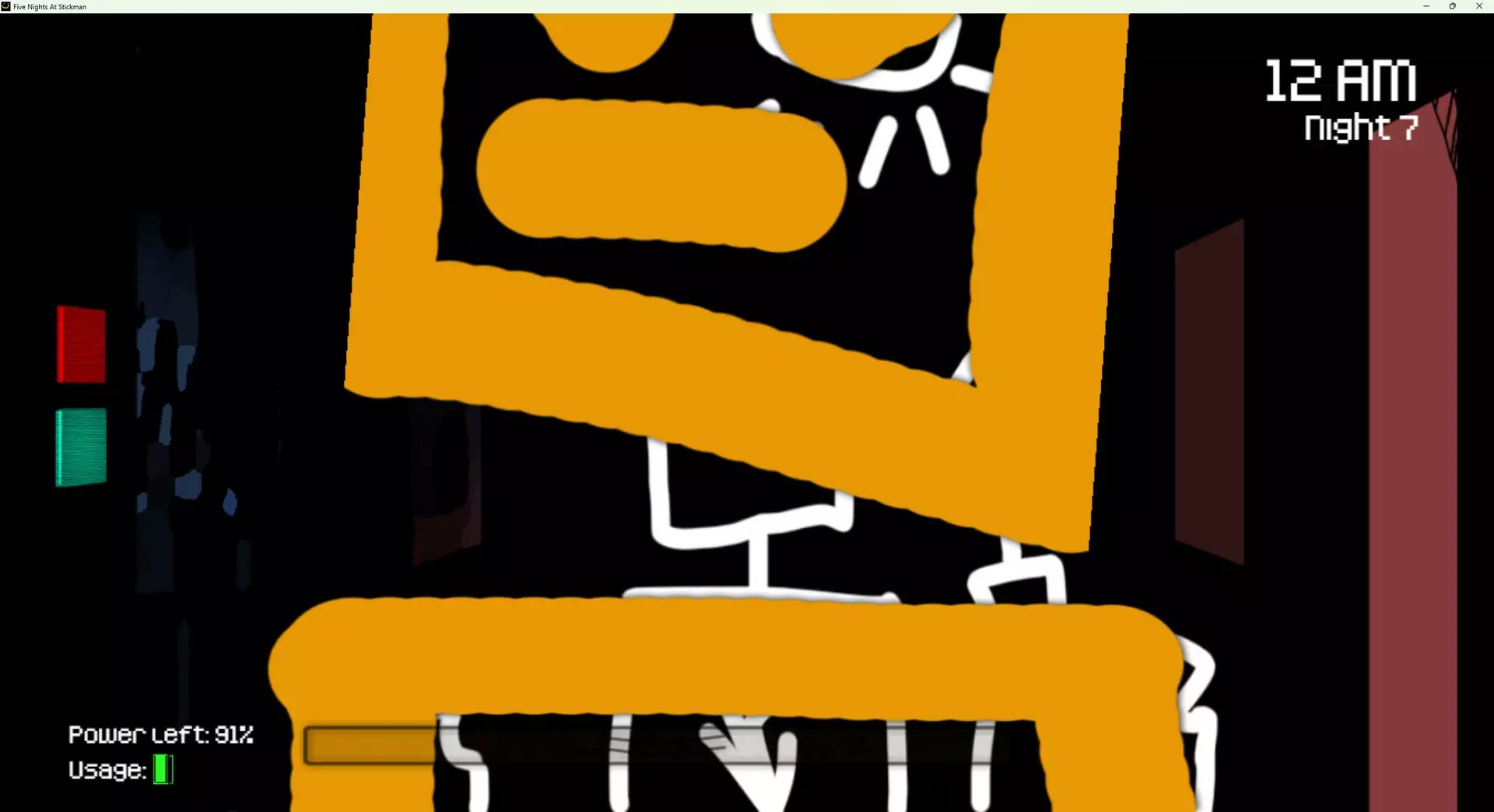 -Five Nights At Stickman-游戏截图-好玩游戏库