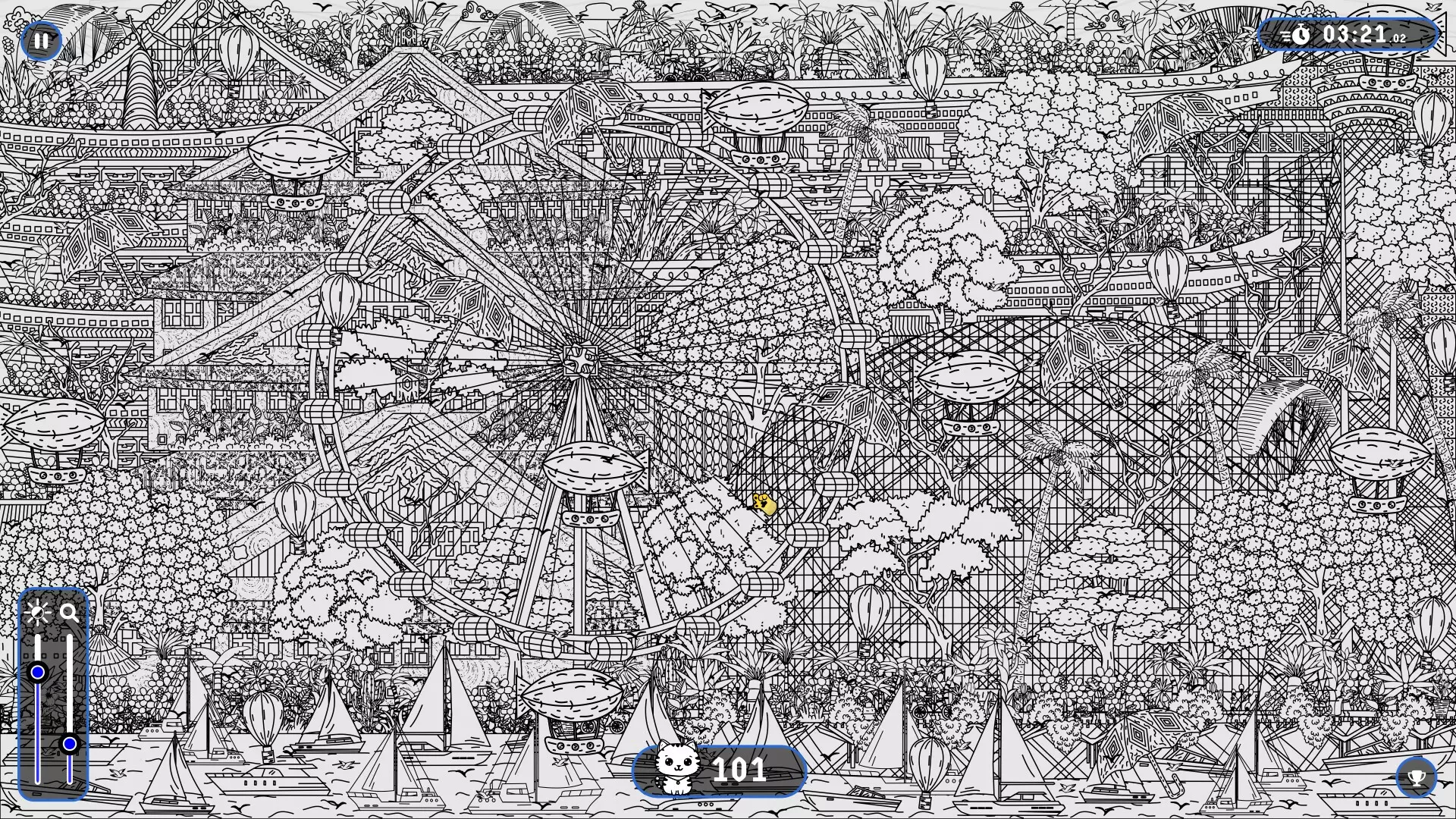 -101 Cats Hidden in Osaka-游戏截图-好玩游戏库