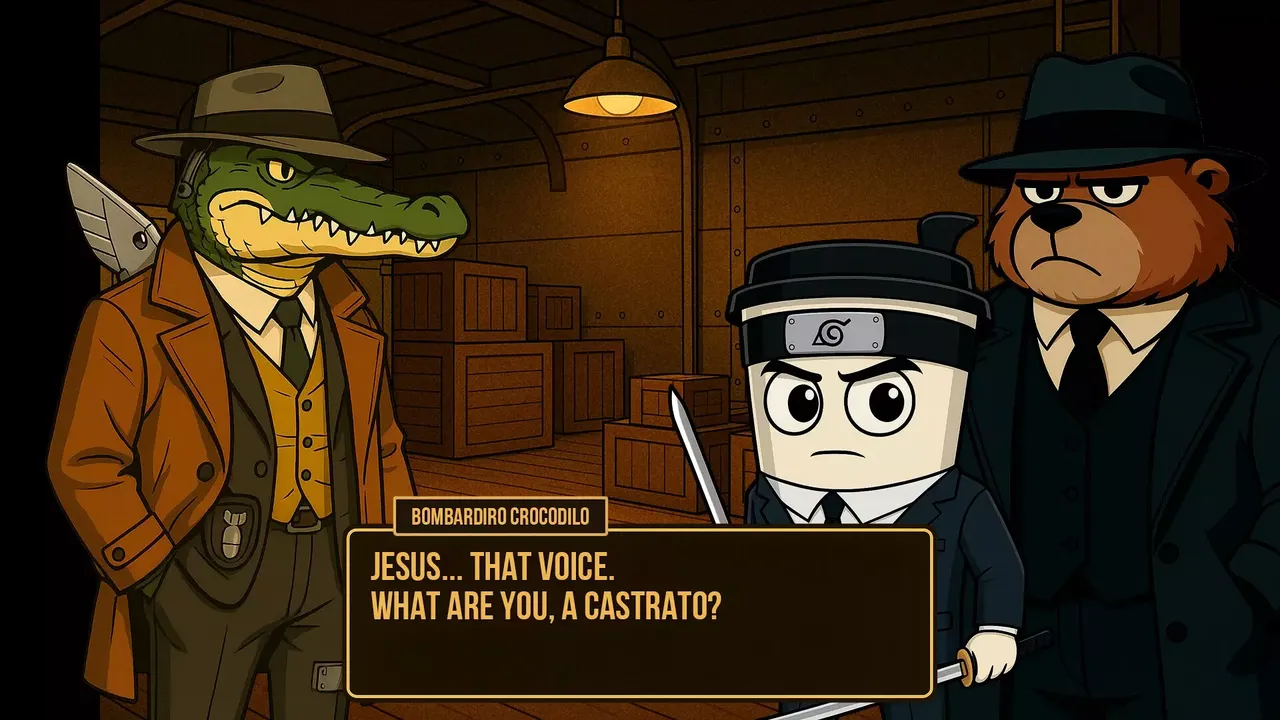 -Bombardiro Crocodilo: The Naked Clue-游戏截图-好玩游戏库