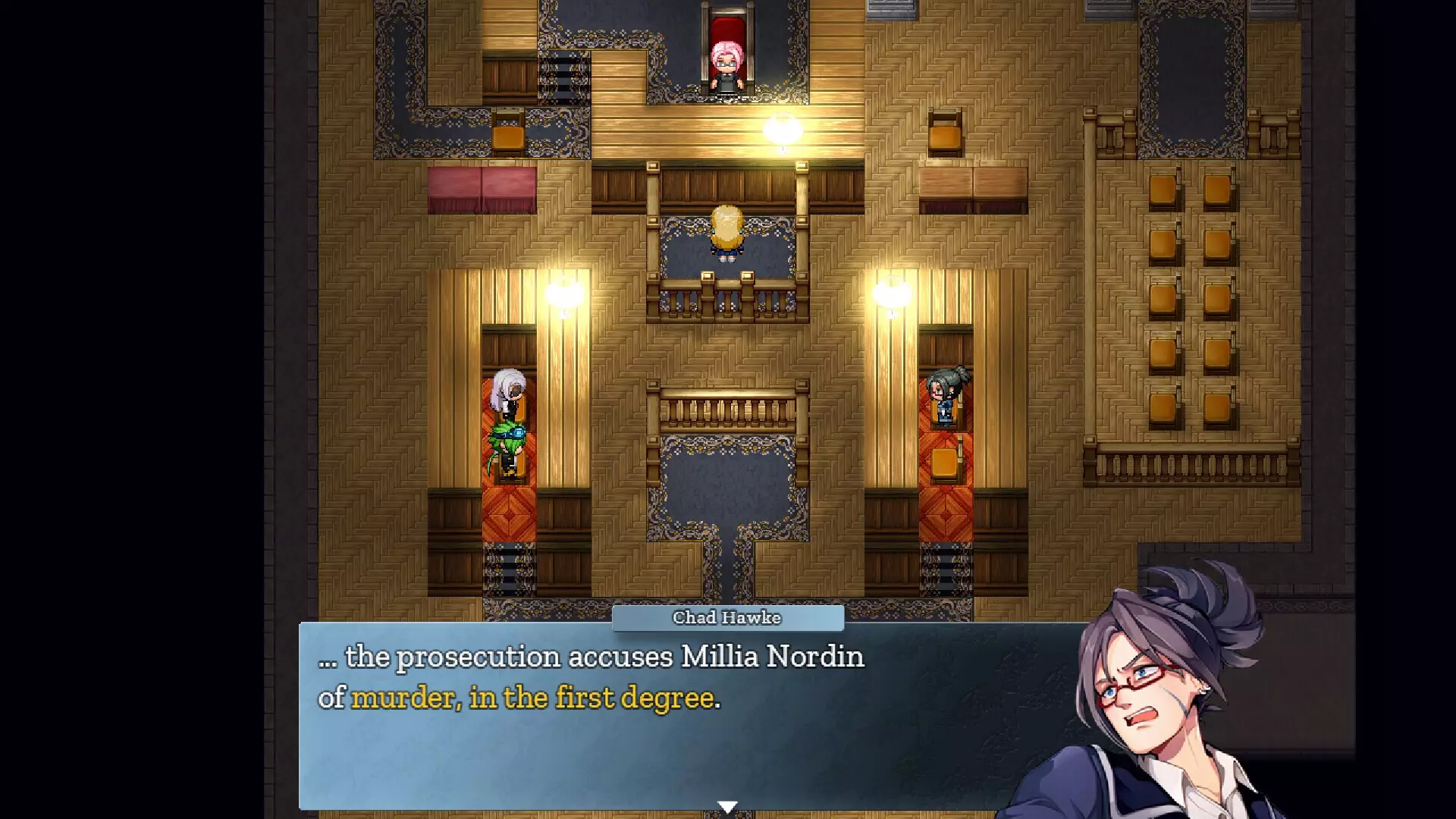 -Nina Aquila: Legal Eagle, Chapter IV: "Sacred Feathers"-游戏截图-好玩游戏库