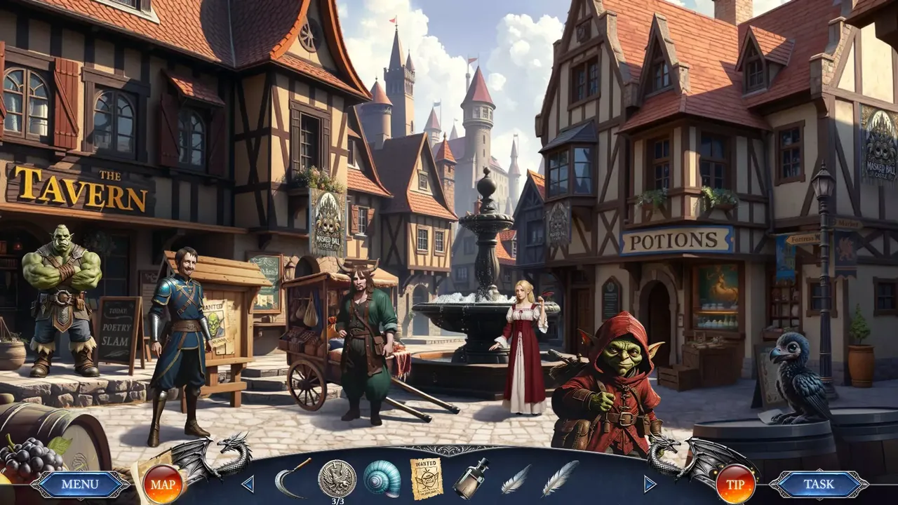 -Adventures & Quests - The black Crystal-游戏截图-好玩游戏库