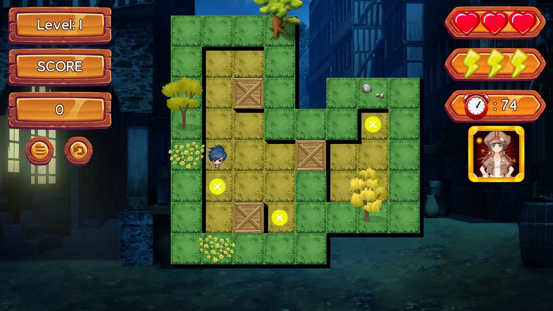 -Moe Waifu H Push-Box-游戏截图-好玩游戏库