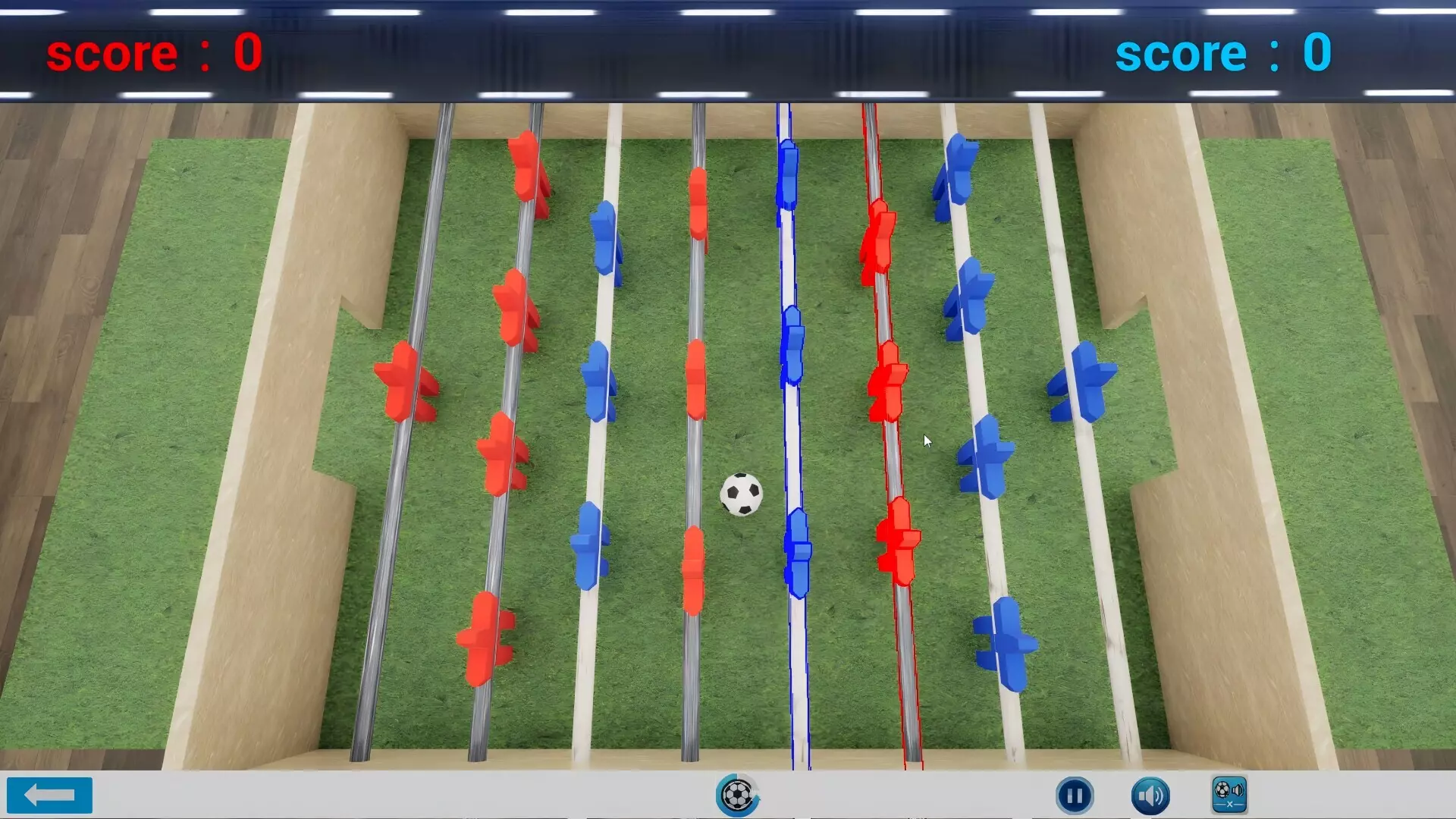桌上足球 TableSoccer