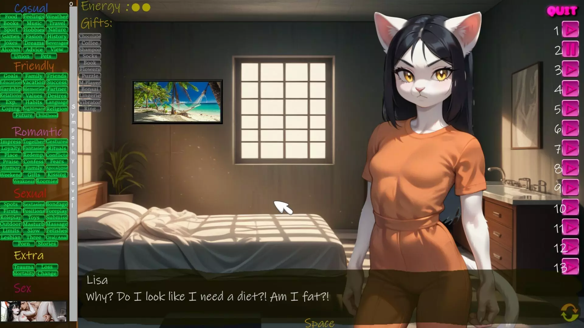 -Furry Novel: Locked Hearts-游戏截图-好玩游戏库