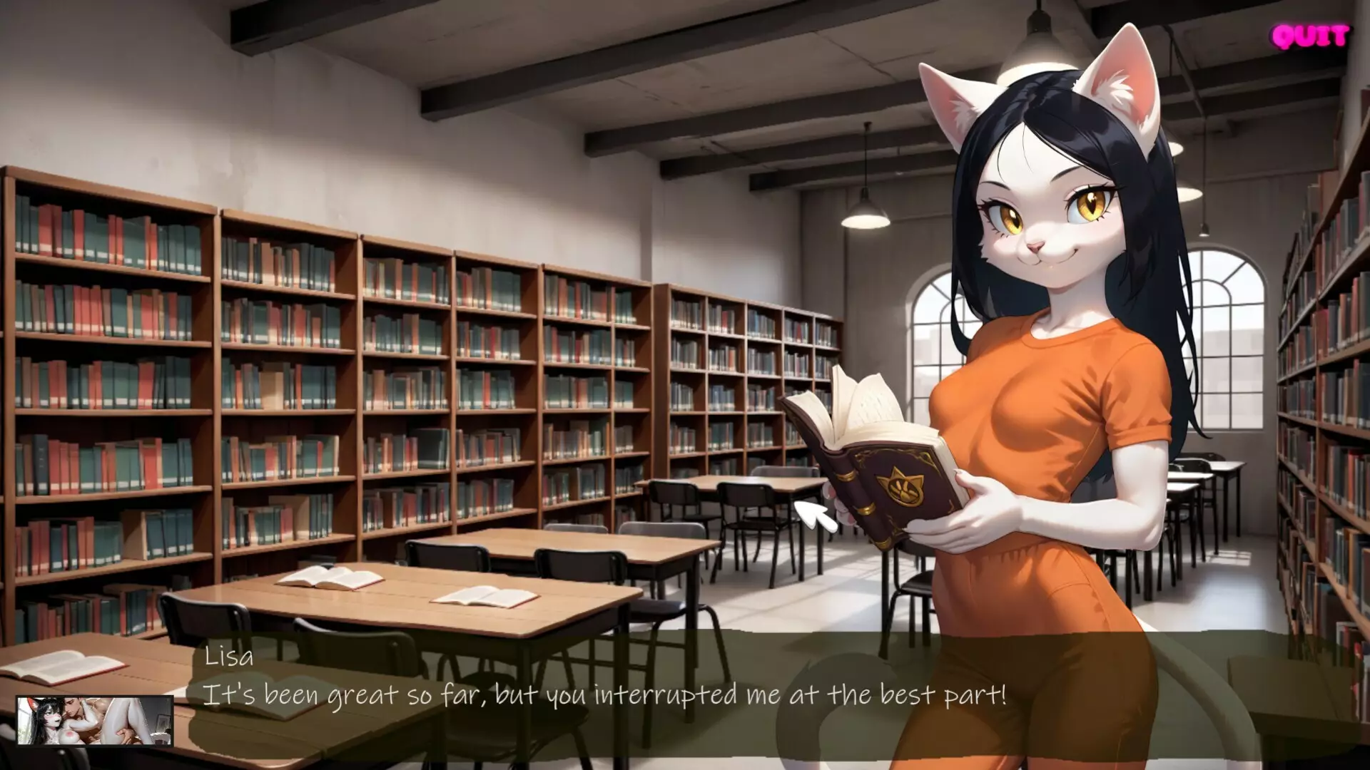 -Furry Novel: Locked Hearts-游戏截图-好玩游戏库