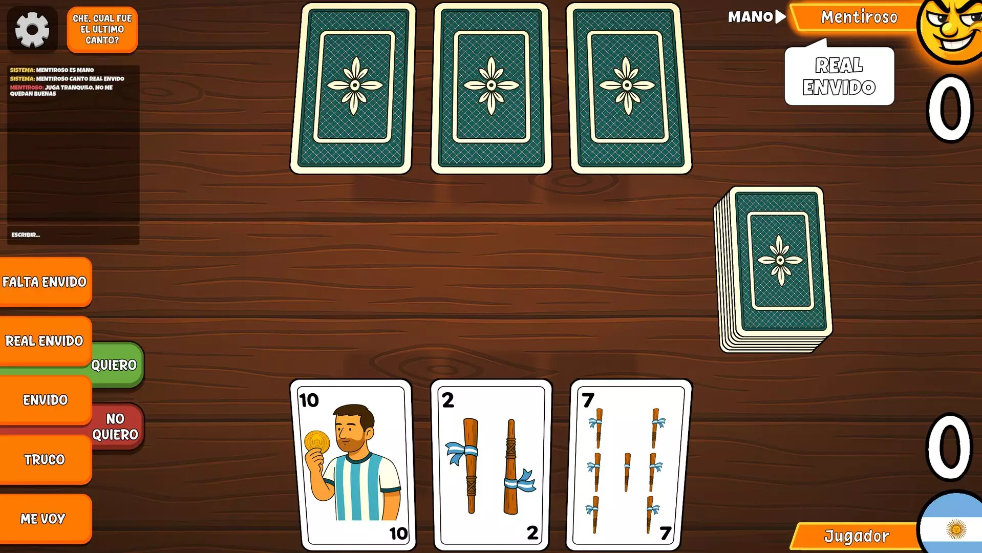 -Truco Argentino-游戏截图-好玩游戏库