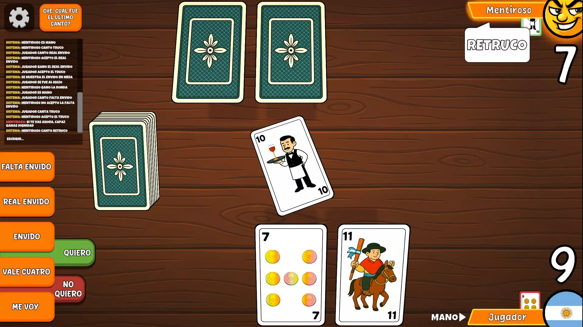 -Truco Argentino-游戏截图-好玩游戏库