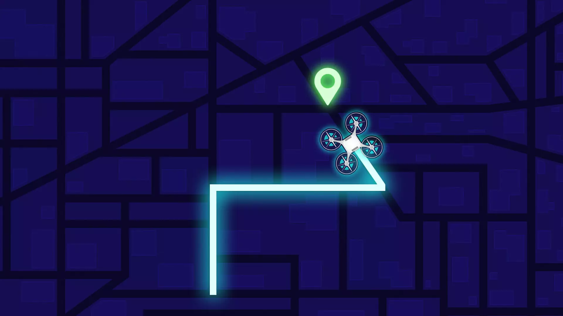 -DDD - Drone Drop Dash-游戏截图-好玩游戏库