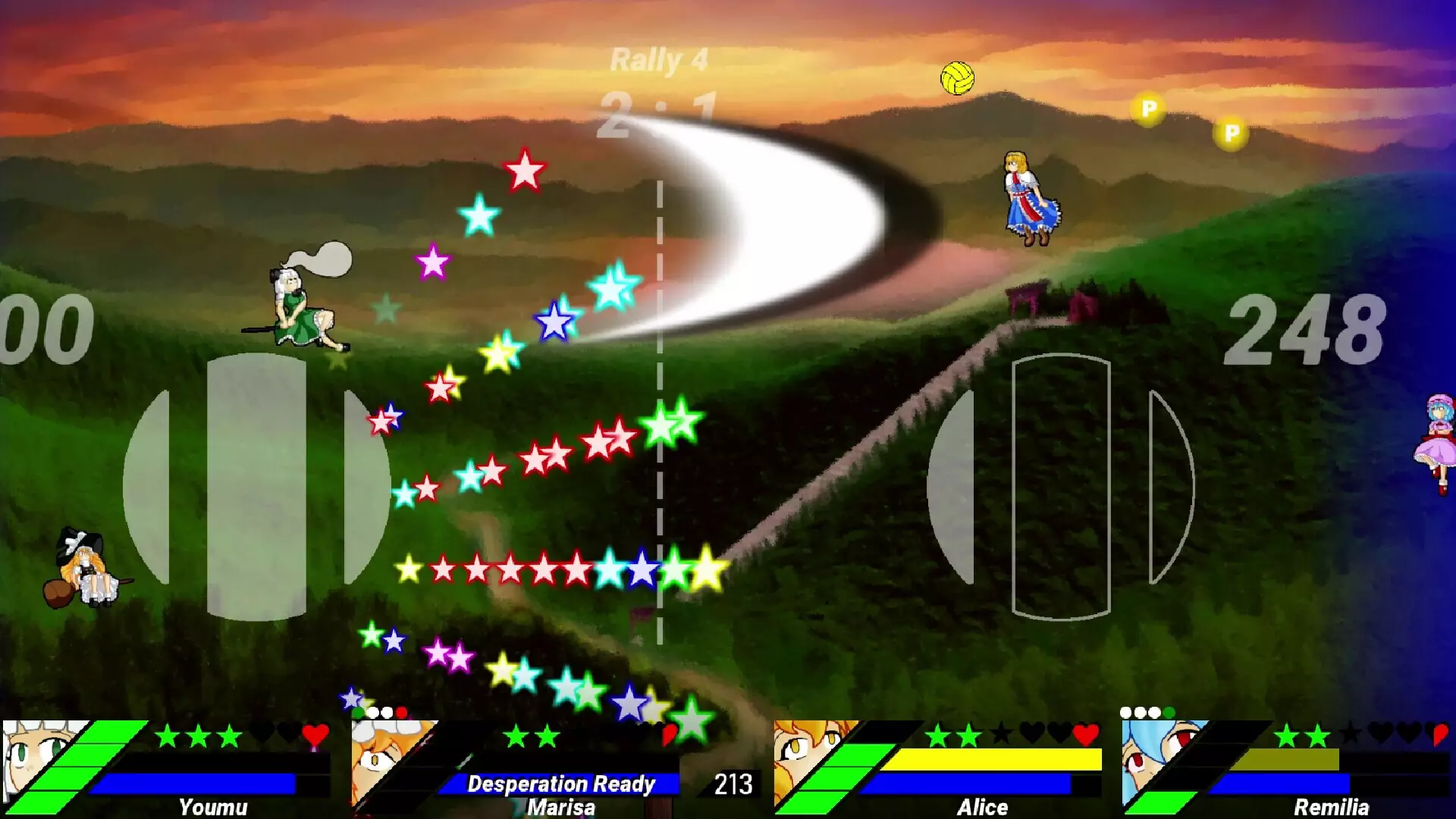 -Touhou Volleyball Danmaku-游戏截图-好玩游戏库