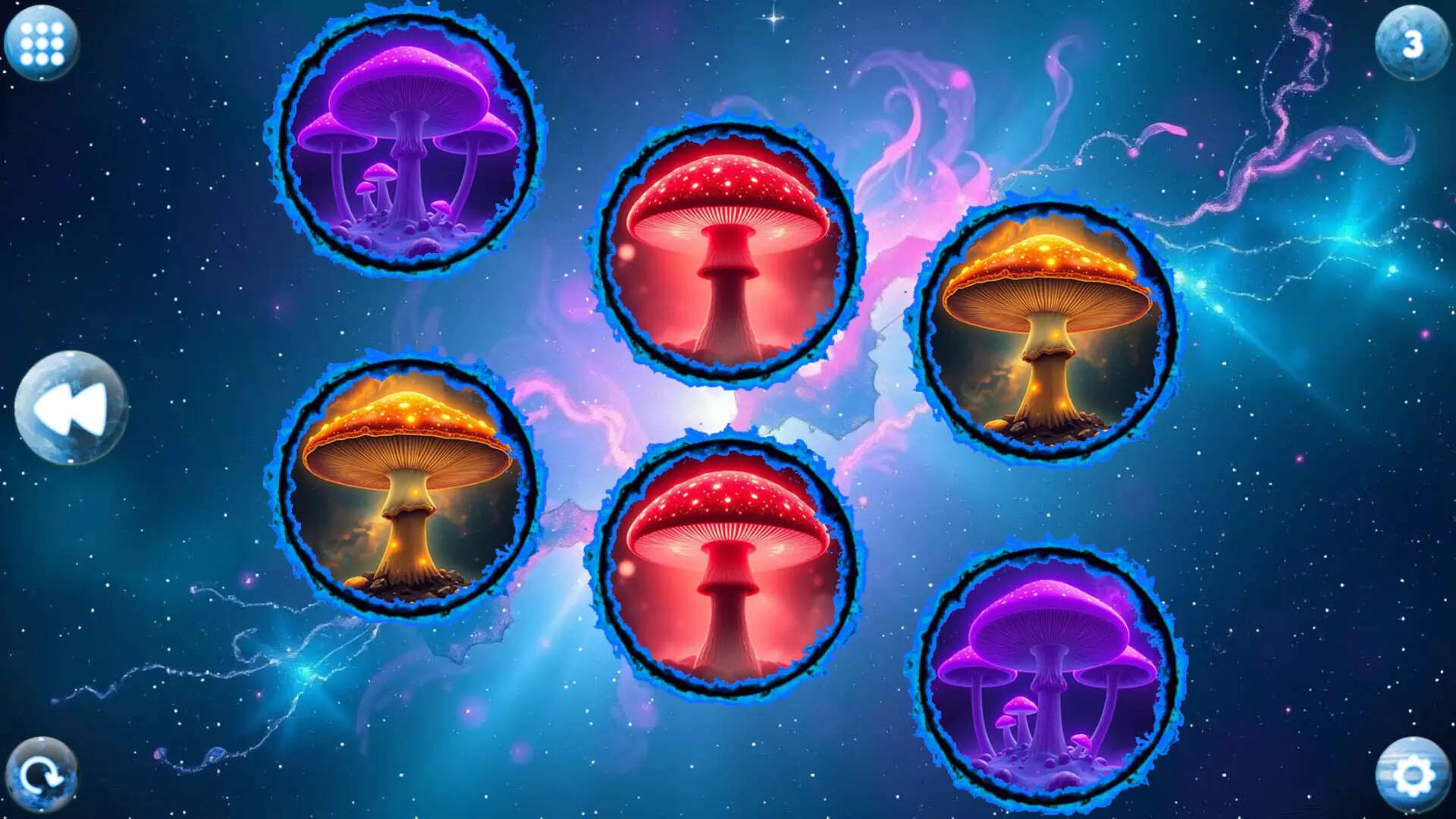 -Space Memory: Mushrooms-游戏截图-好玩游戏库