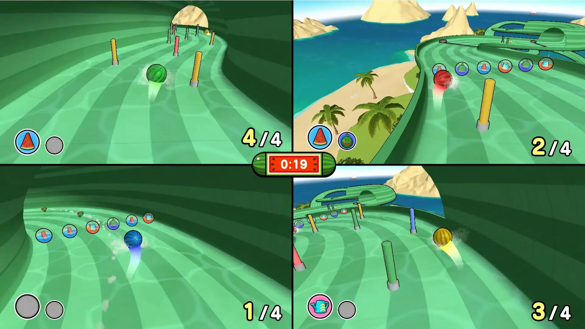 -Hit! Spin! Watermelon Party-游戏截图-好玩游戏库