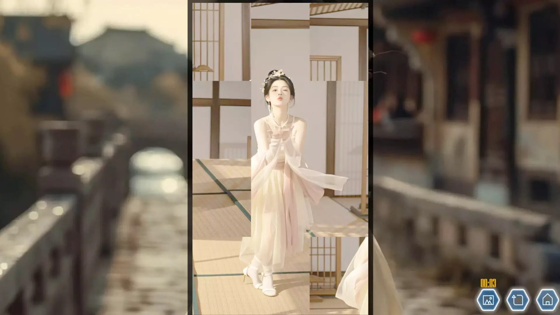 -Ancient Style Girl Dynamic Jigsaw Puzzle-游戏截图-好玩游戏库