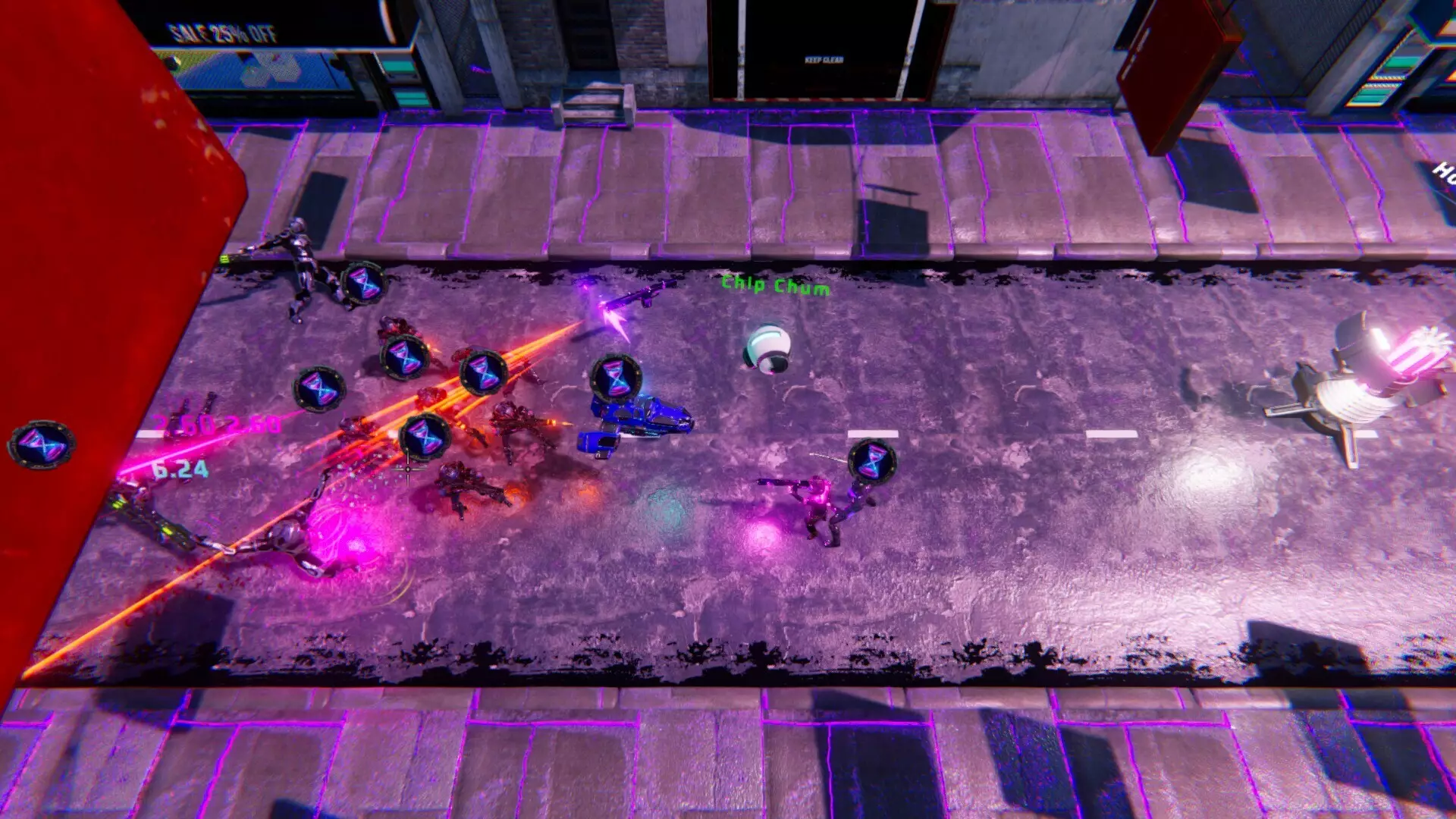 -Digital Eclipse: Cyberpunk Survivor-游戏截图-好玩游戏库