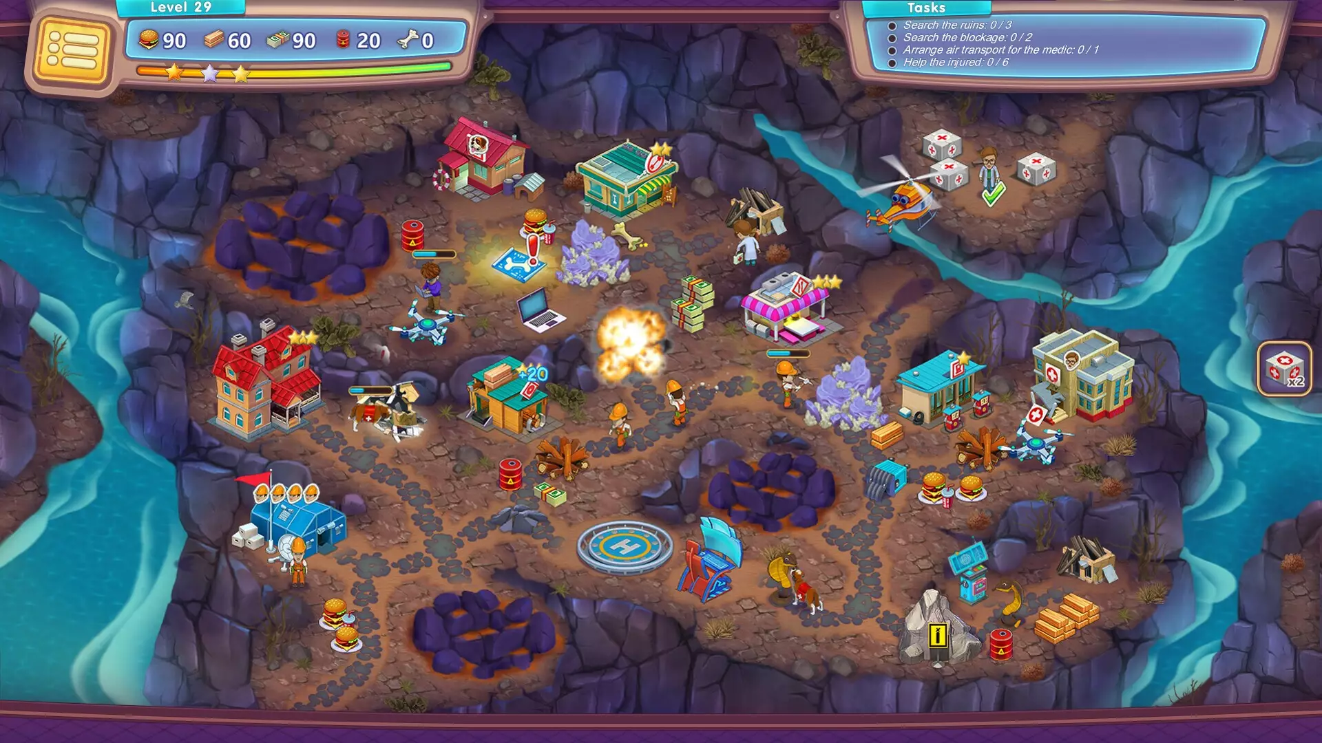 -Rescue Team: Lights. Camera. Outer Space-游戏截图-好玩游戏库