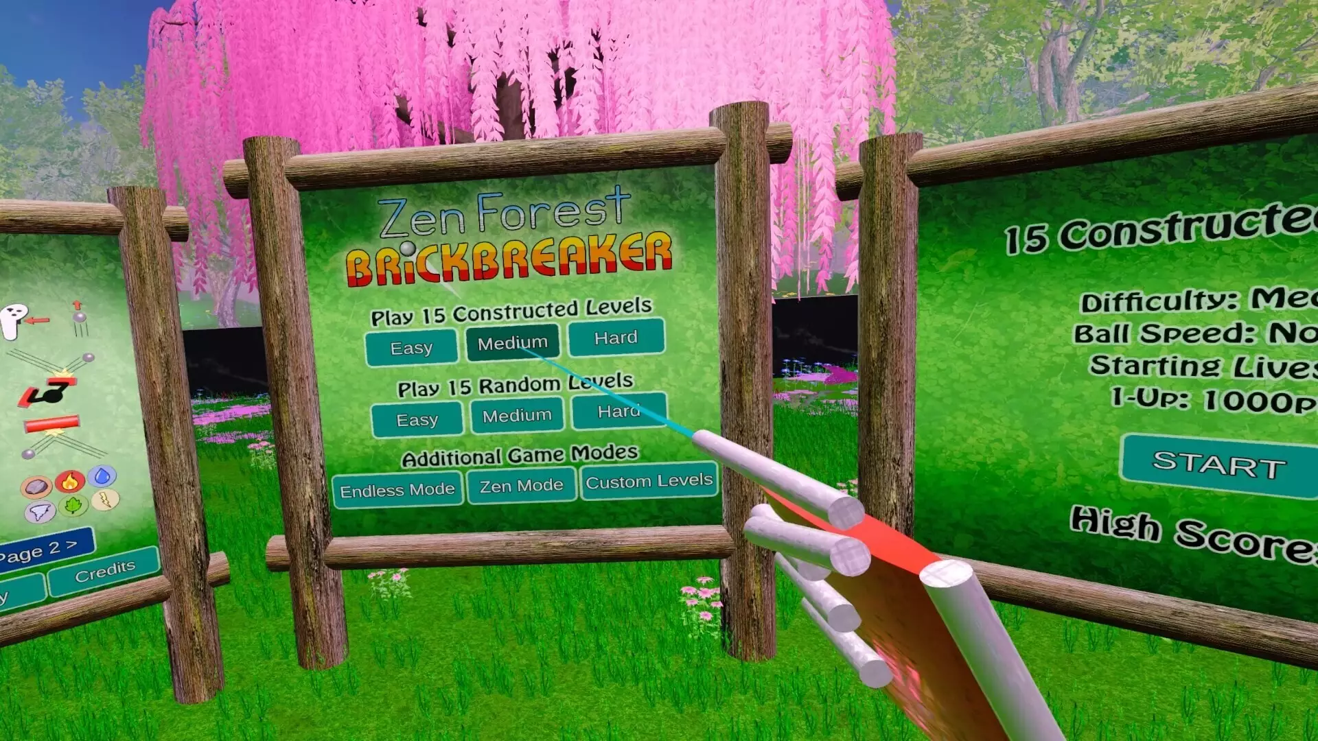 -Zen Forest Brick Breaker VR-游戏截图-好玩游戏库