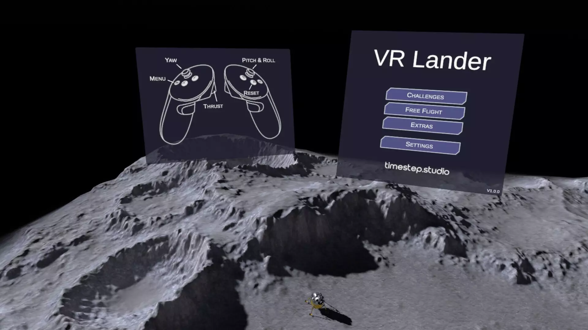-VR Lander: Lunar Edition-游戏截图-好玩游戏库