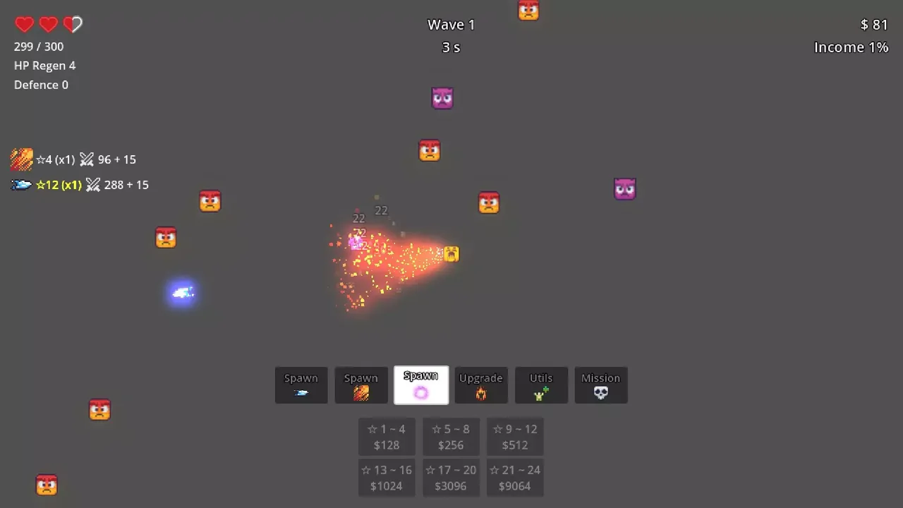 -Emoji Random Defence-游戏截图-好玩游戏库