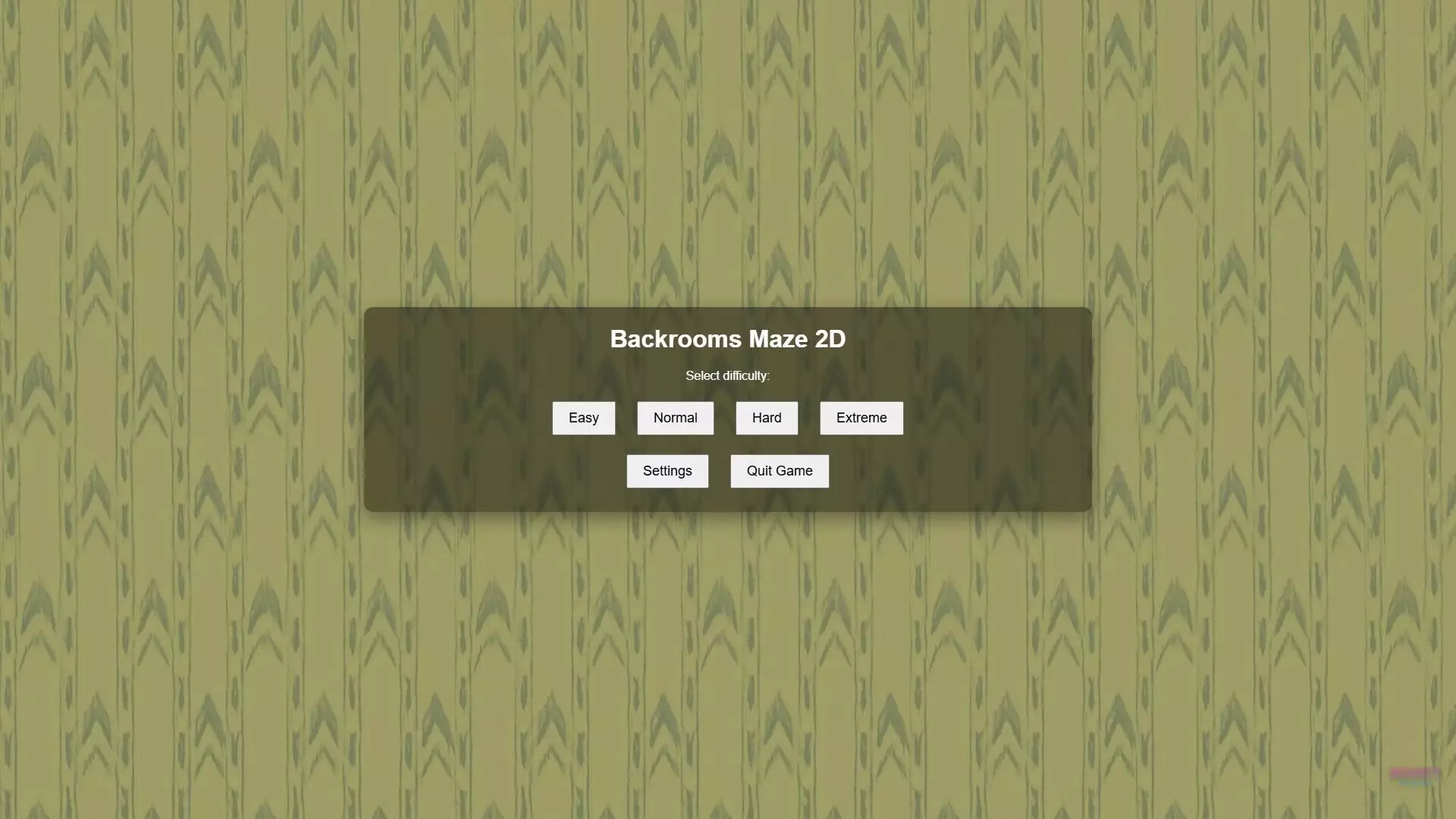 -Backrooms Maze 2D-游戏截图-好玩游戏库