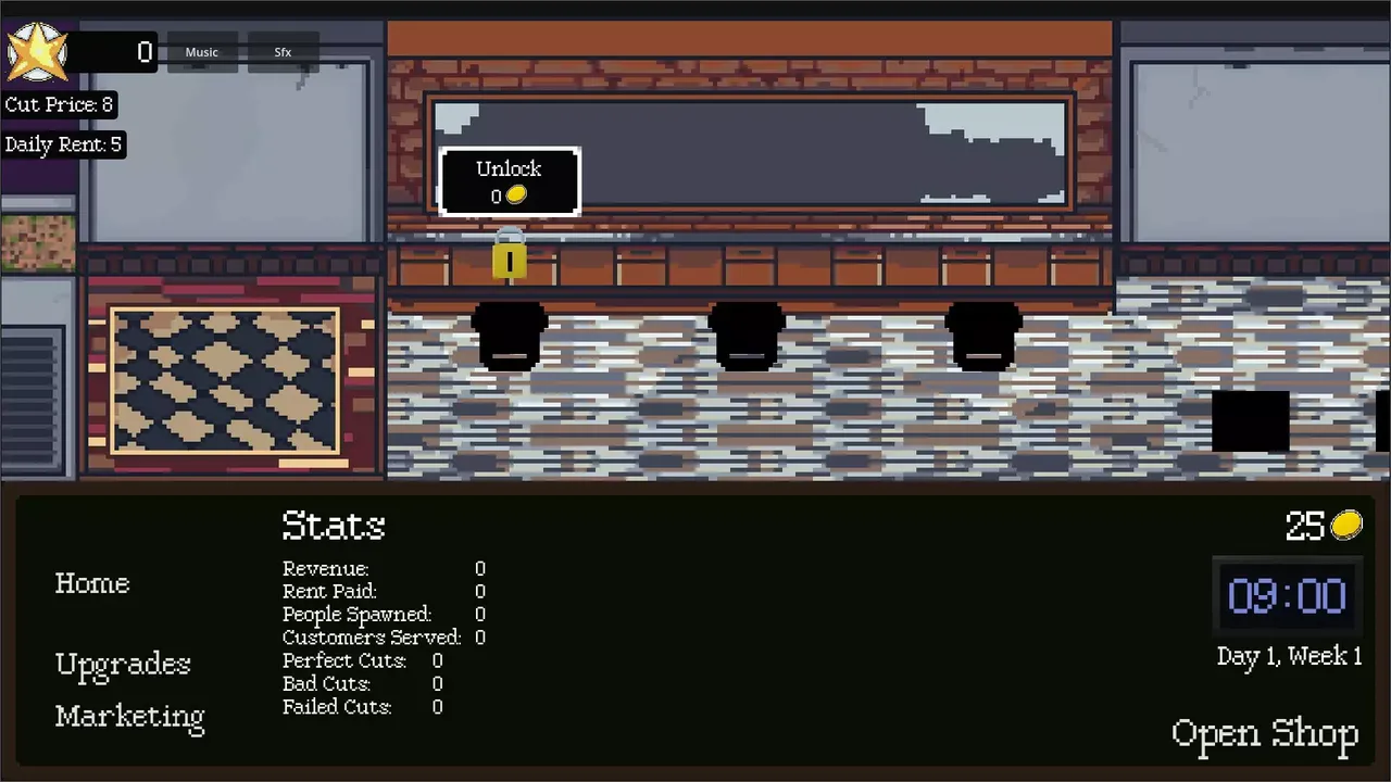 -The Barber Shop-游戏截图-好玩游戏库