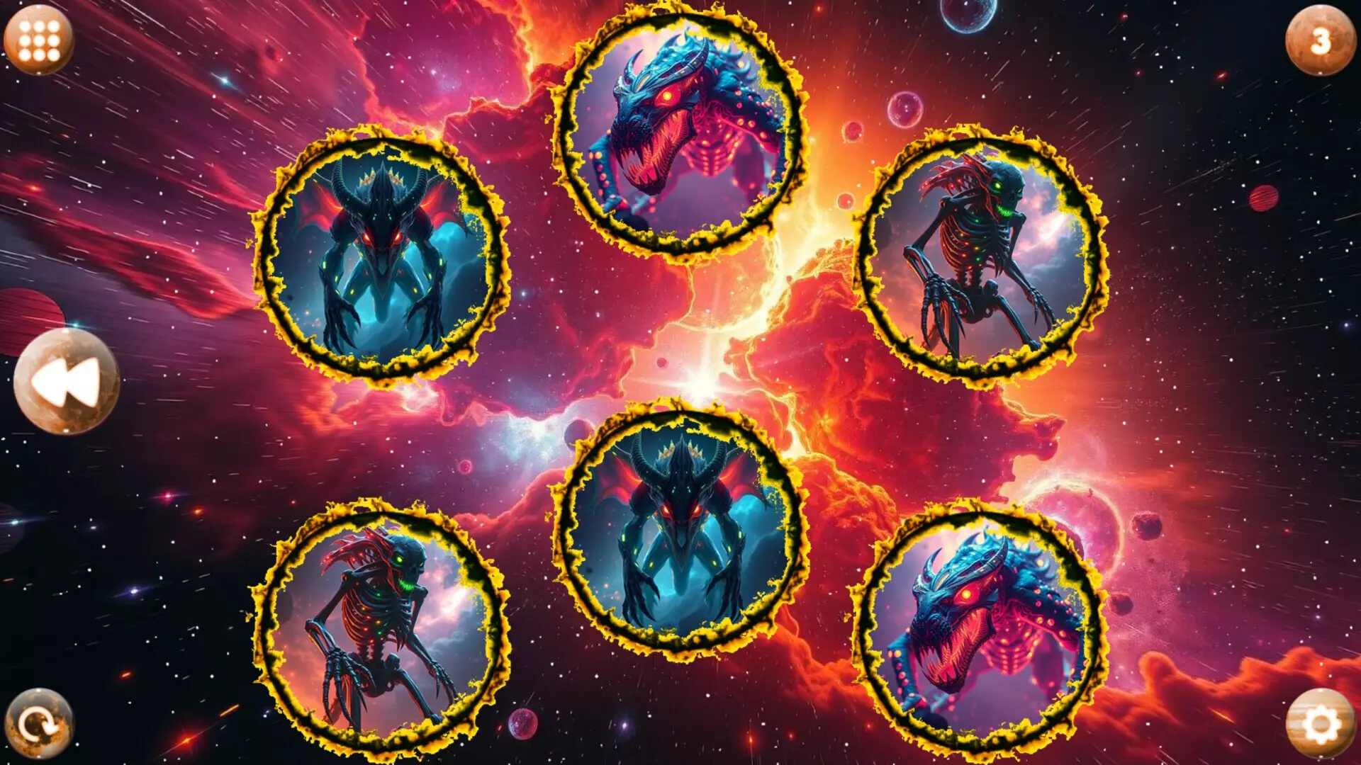 -Space Memory: Monsters-游戏截图-好玩游戏库