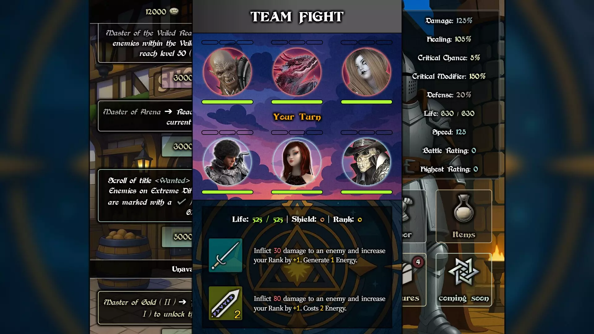 -Azmar Quest - Text Based RPG-游戏截图-好玩游戏库